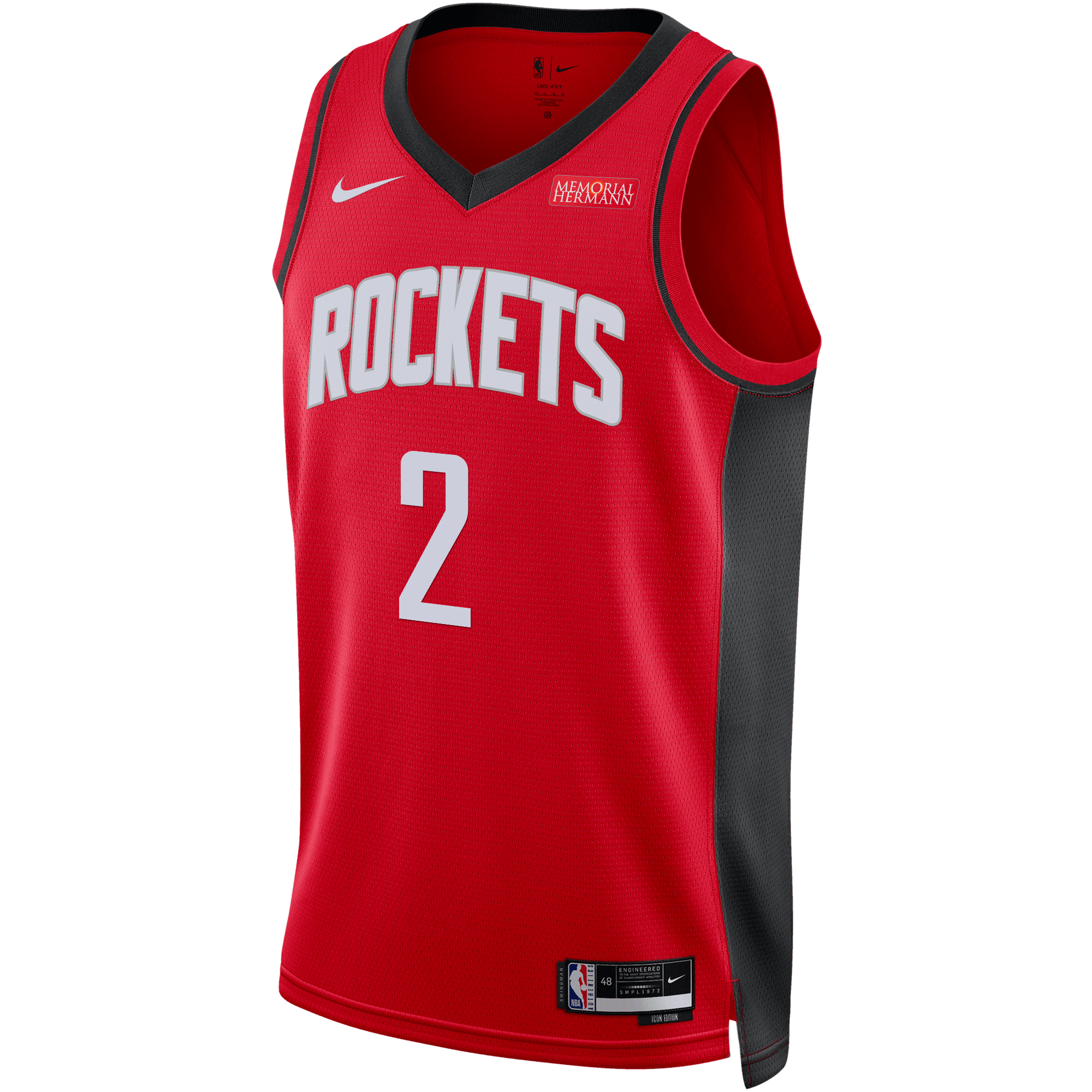 Men's Houston Rockets Nike Jock Landale Icon Edition Swingman Jersey