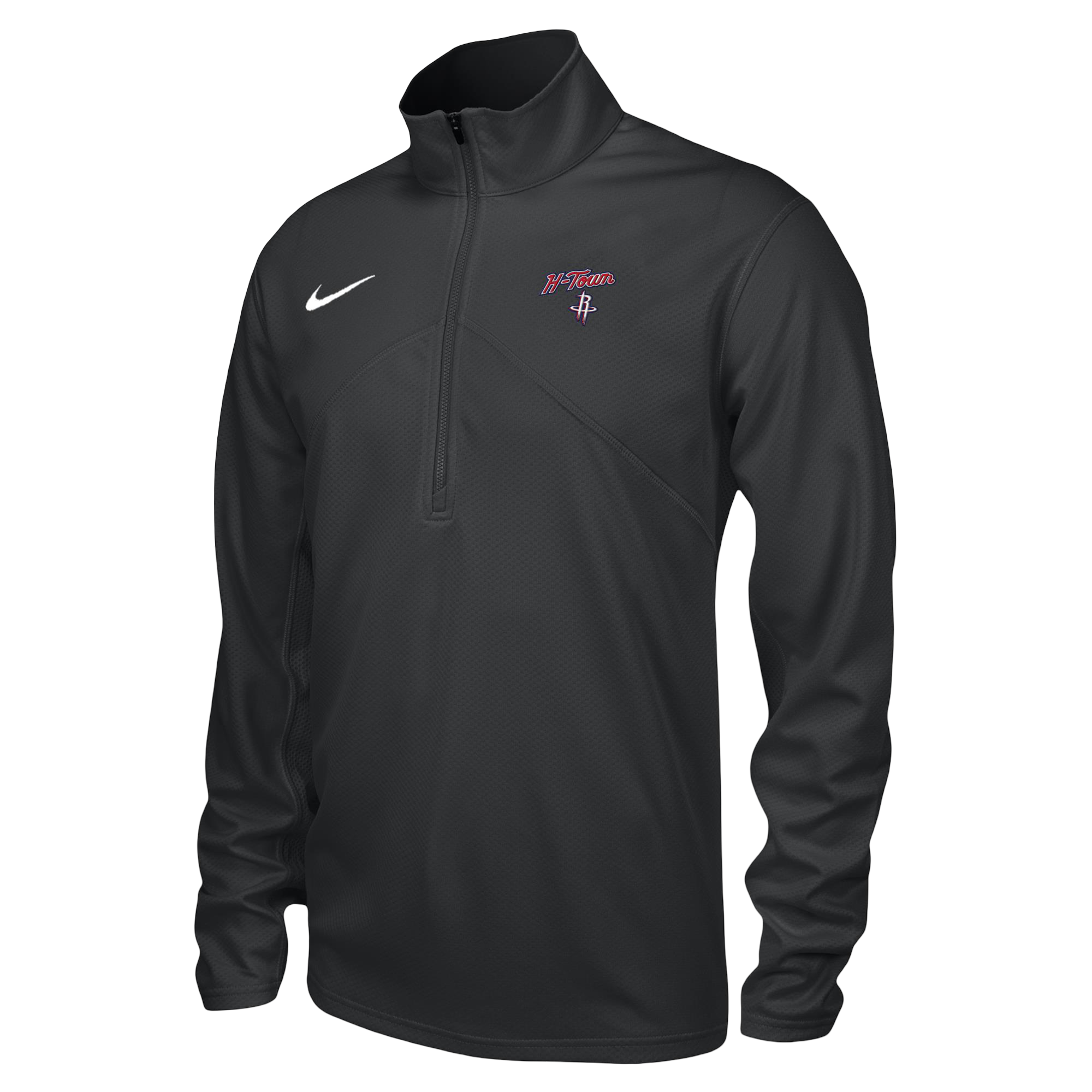 Men's Houston Rockets Nike City Edition Training 1/4-Zip Jacket