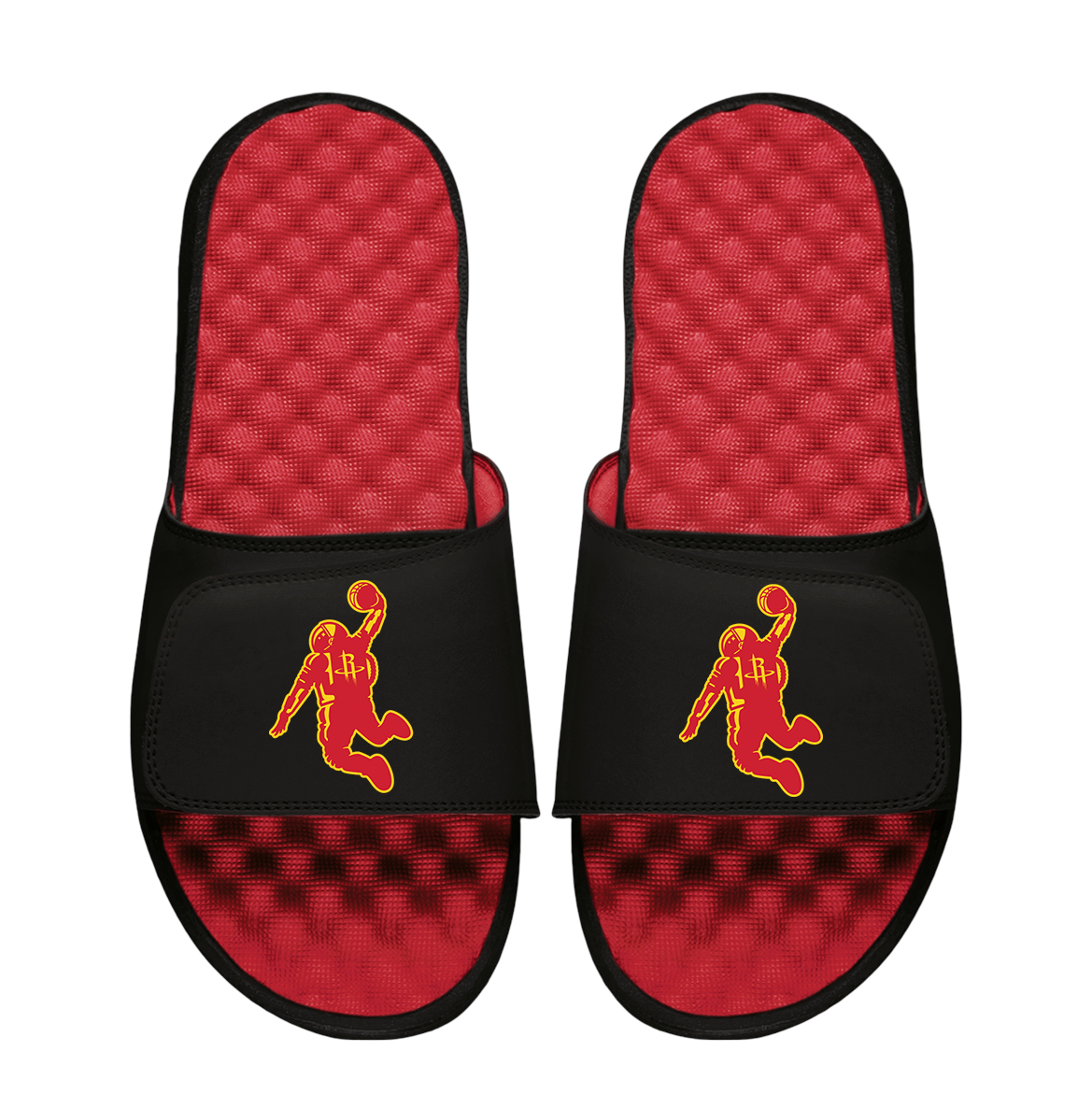 Houston Rockets iSlide Mantra Dunkstronaut Slides-1