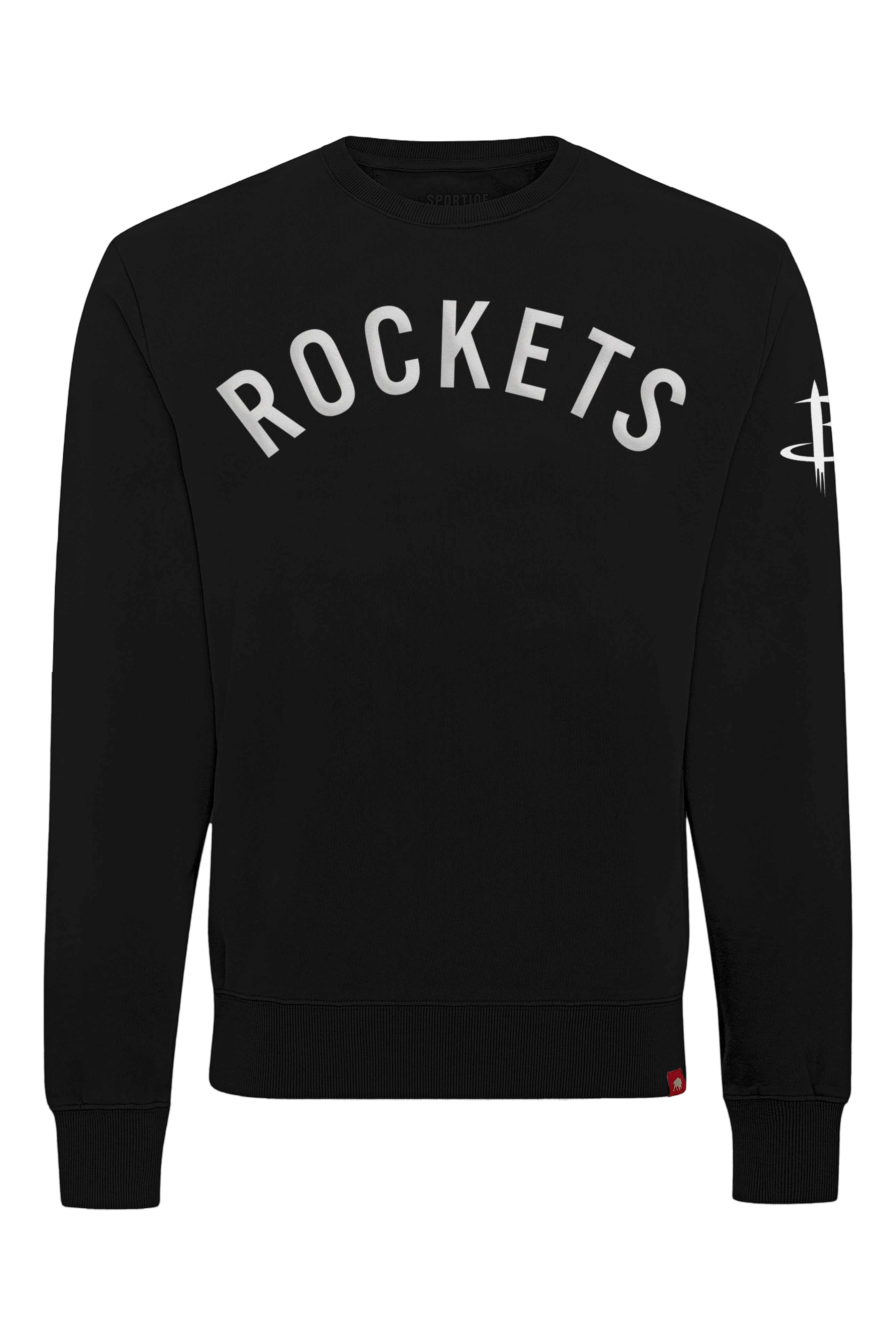 Men's Houston Rockets Sportiqe Biltmore Crewneck Sweatshirt