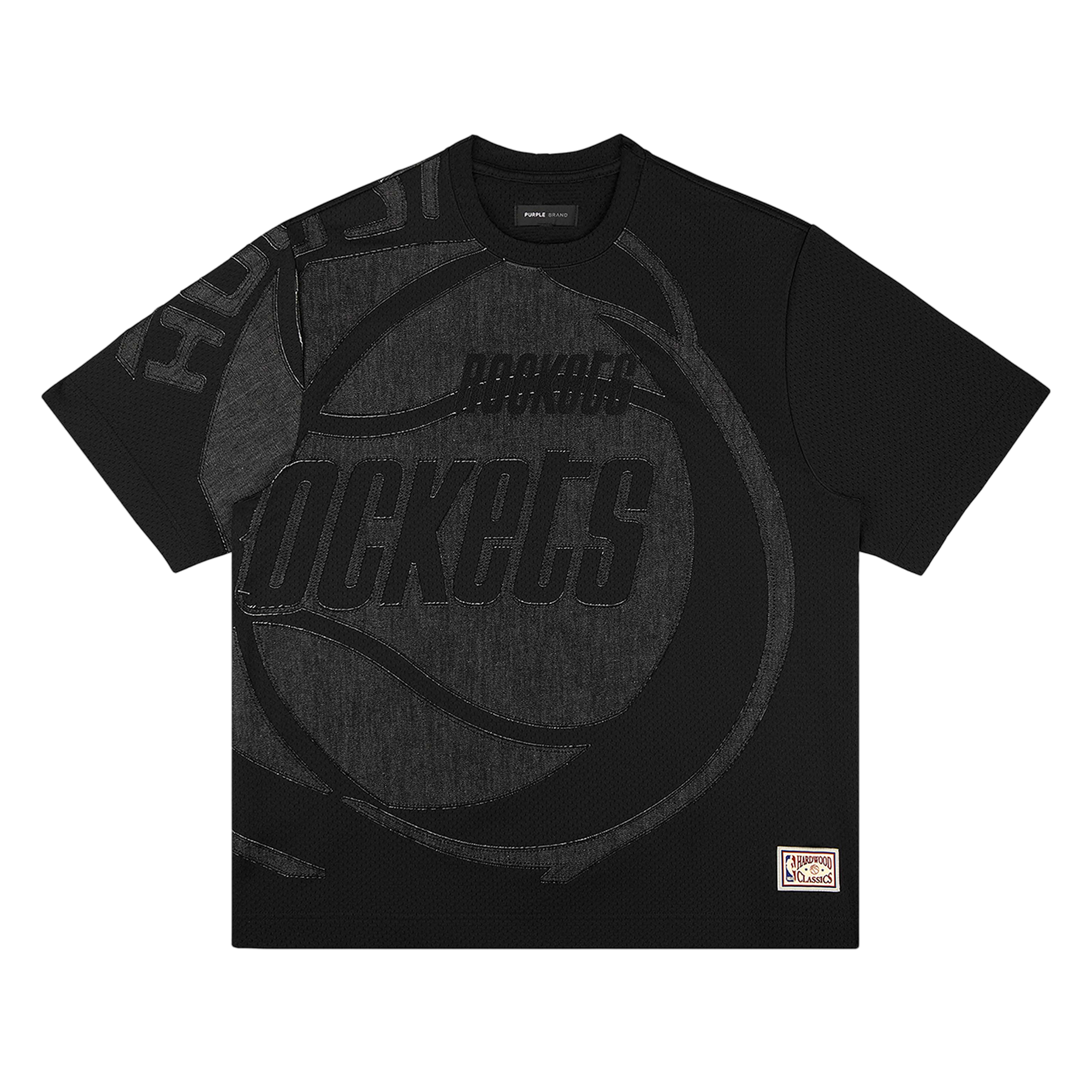 Houston Rockets Purple Brand HWC Mesh T-Shirt