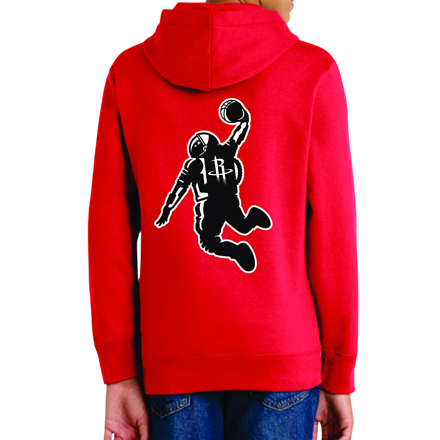 Youth Houston Rockets Dunkstronaut Hoodie