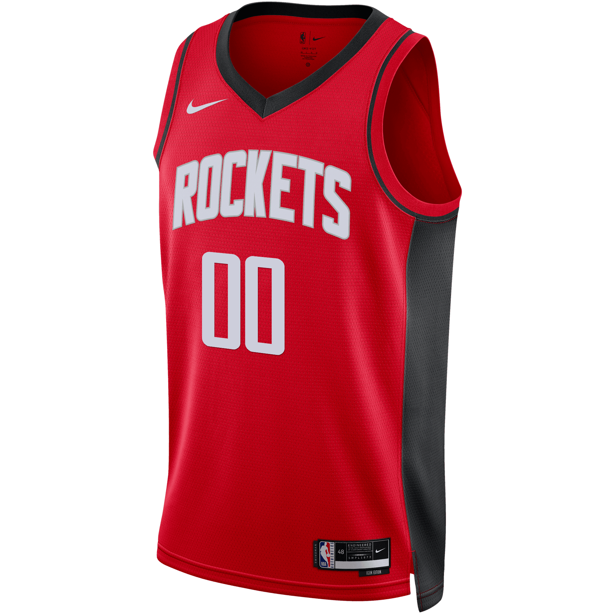 Men's Houston Rockets Nike Personalized Icon Edition Swingman Jersey