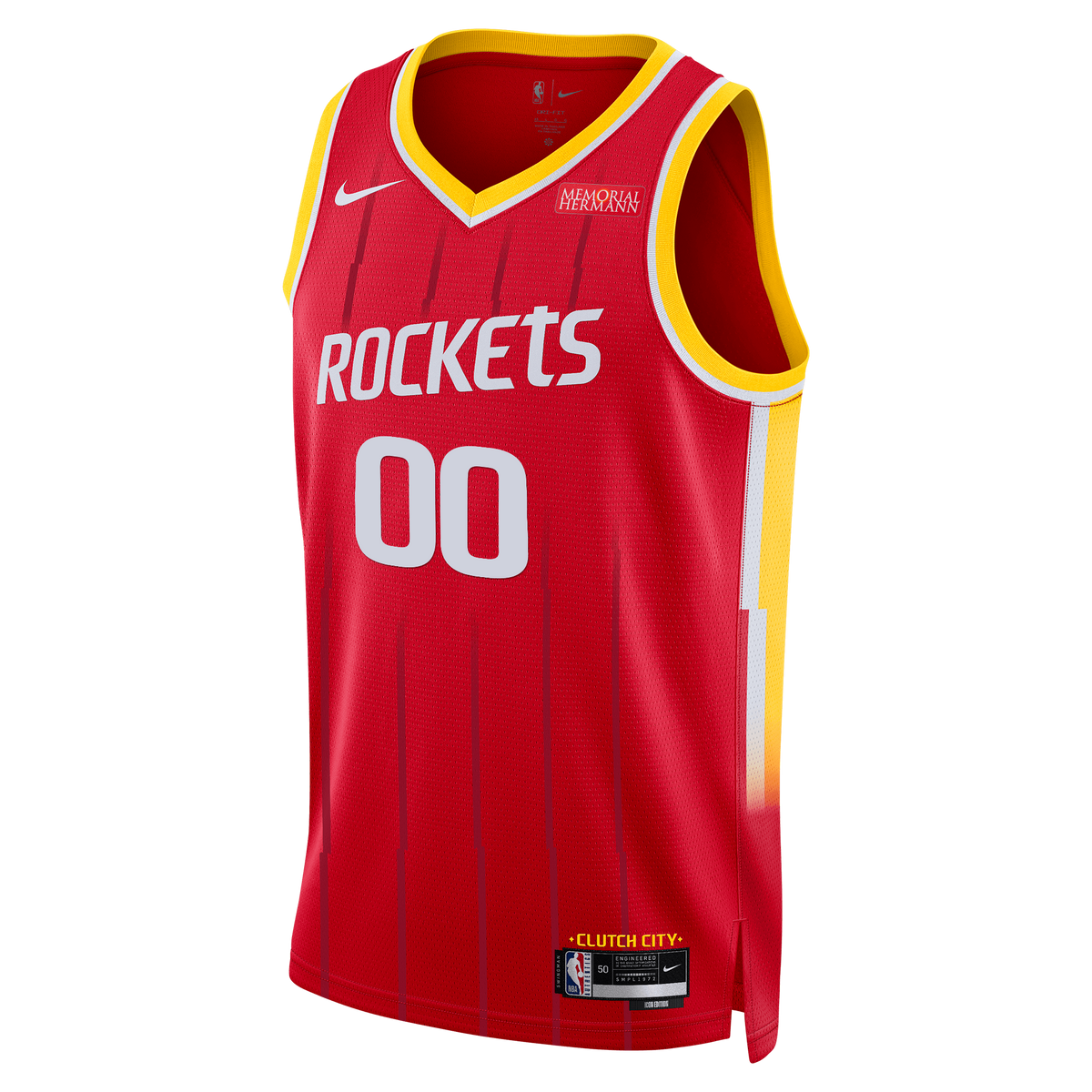 Men's Houston Rockets Personalized Nike Icon Edition Swingman Jersey