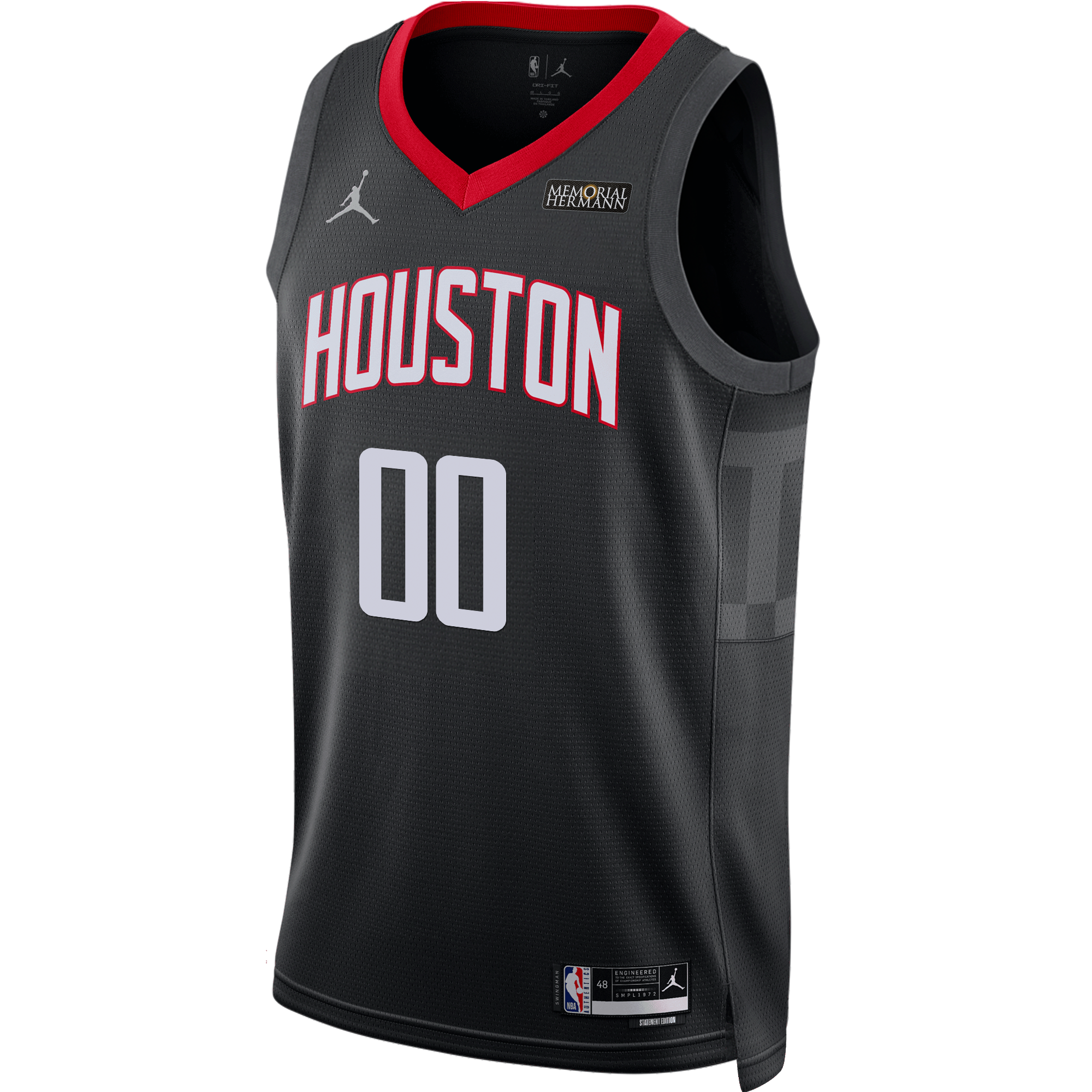 Youth Houston Rockets Nike Personalized Statement Edition Swingman Jersey