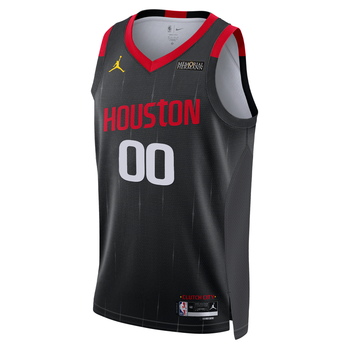 Youth Houston Rockets Personalized Jordan Brand Icon Edition Swingman Jersey