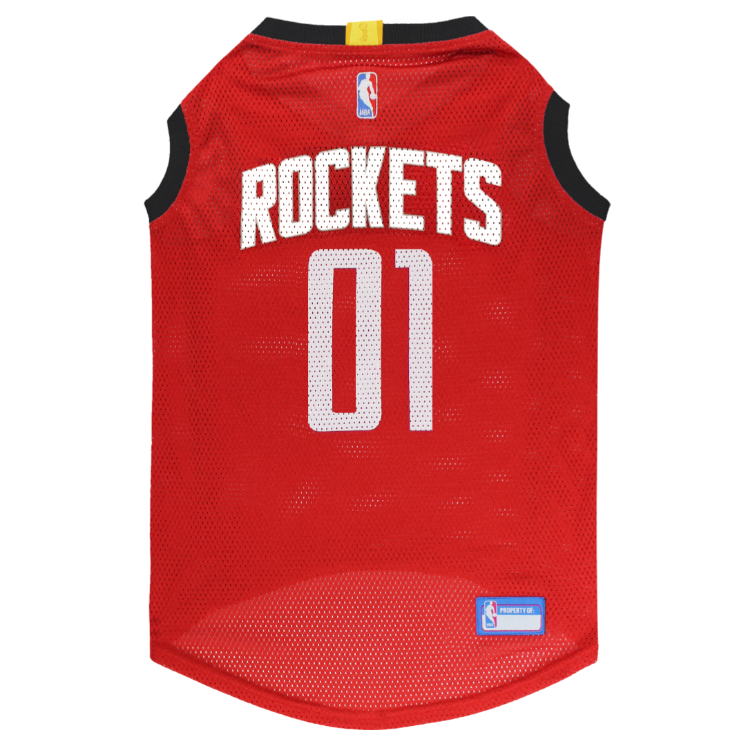 Houston Rockets Pets First Icon Edition Mesh Pet Jersey