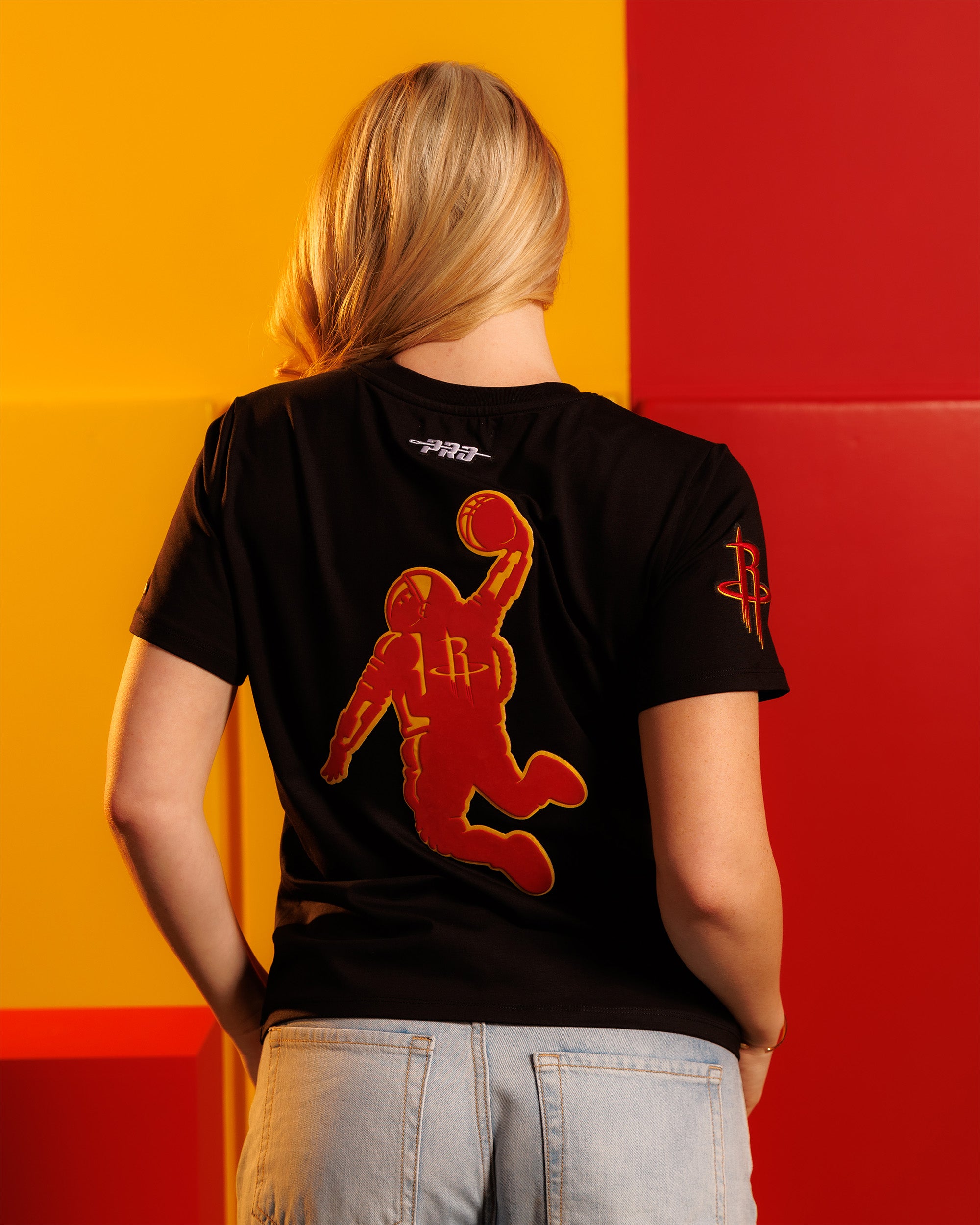Women's Houston Rockets Pro Standard Slim T-Shirt (Black)