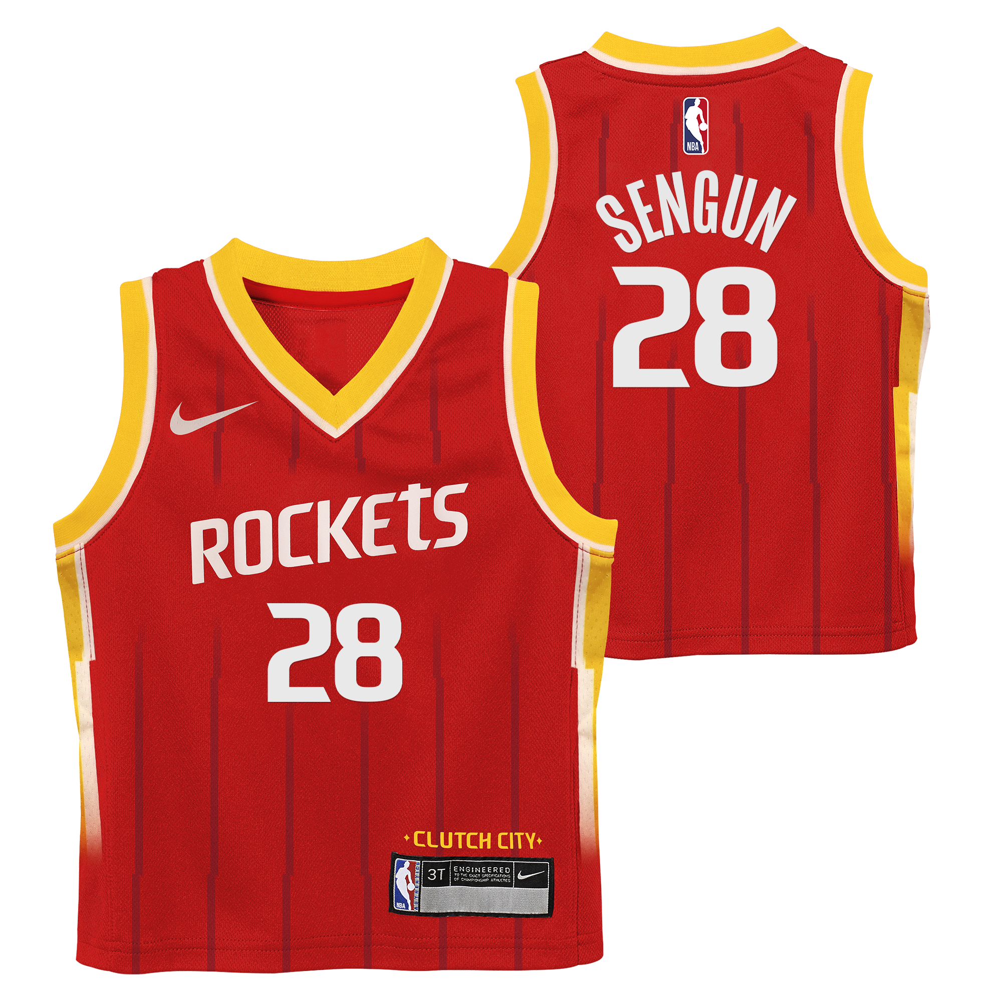 Toddler Houston Rockets Alperen Sengun Nike Icon Edition Swingman Jersey-1