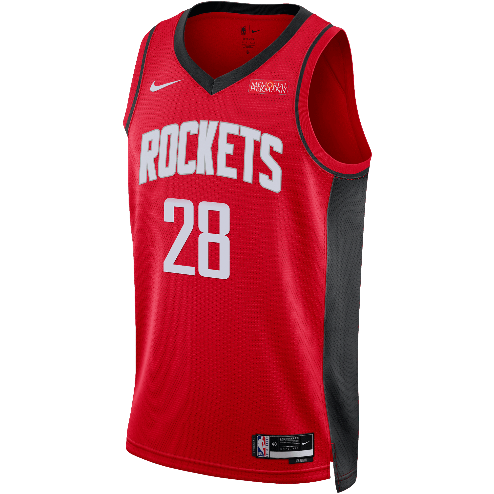 Men's Houston Rockets Nike Alperen Sengun Icon Edition Swingman Jersey