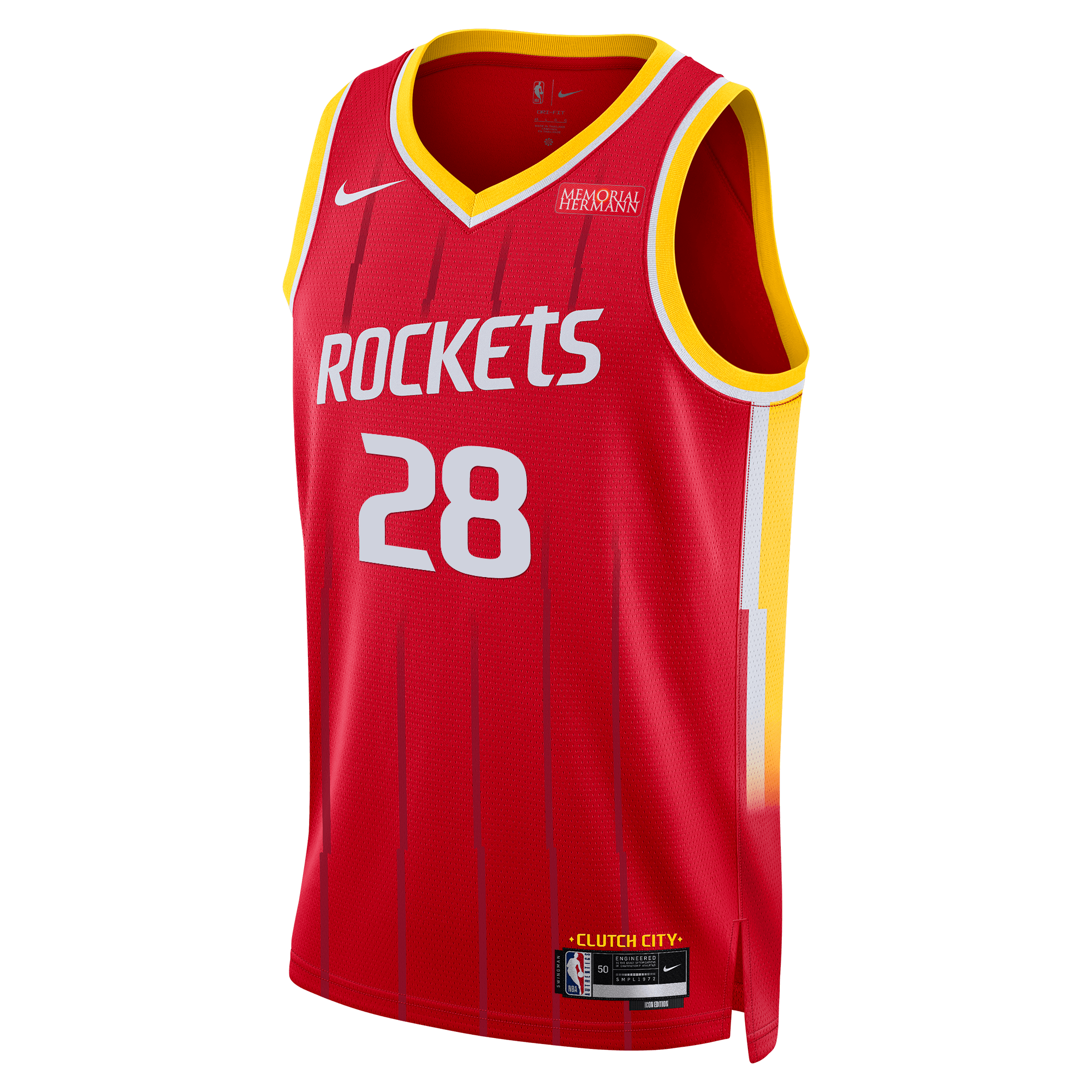 Youth Houston Rockets Alperen Sengun Nike Icon Swingman Jersey