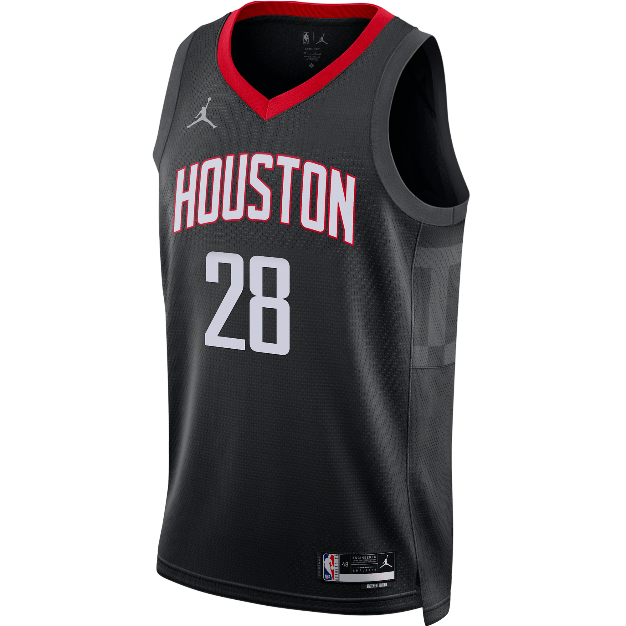 Men's Houston Rockets Jordan Brand Alperen Sengun Statement Edition Swingman Jersey