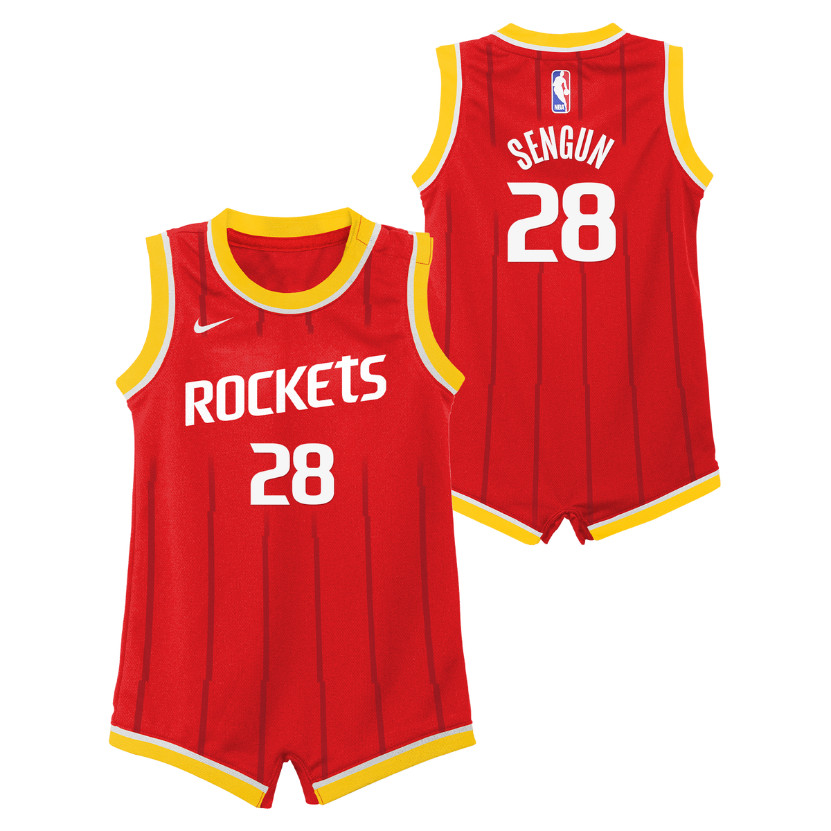 Infant Houston Rockets Alperen Sengun Nike Icon Swingman Jersey-1