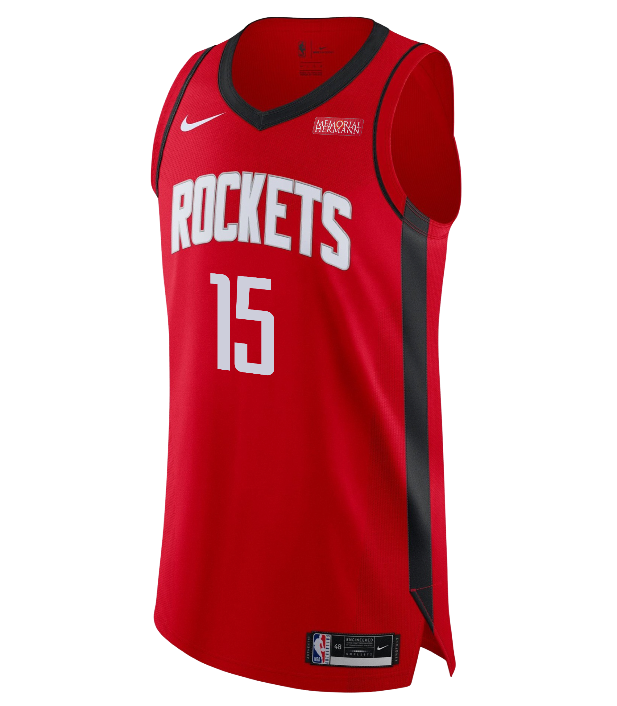 Men's Houston Rockets Nike Reed Sheppard Authentic Icon Edition Jersey