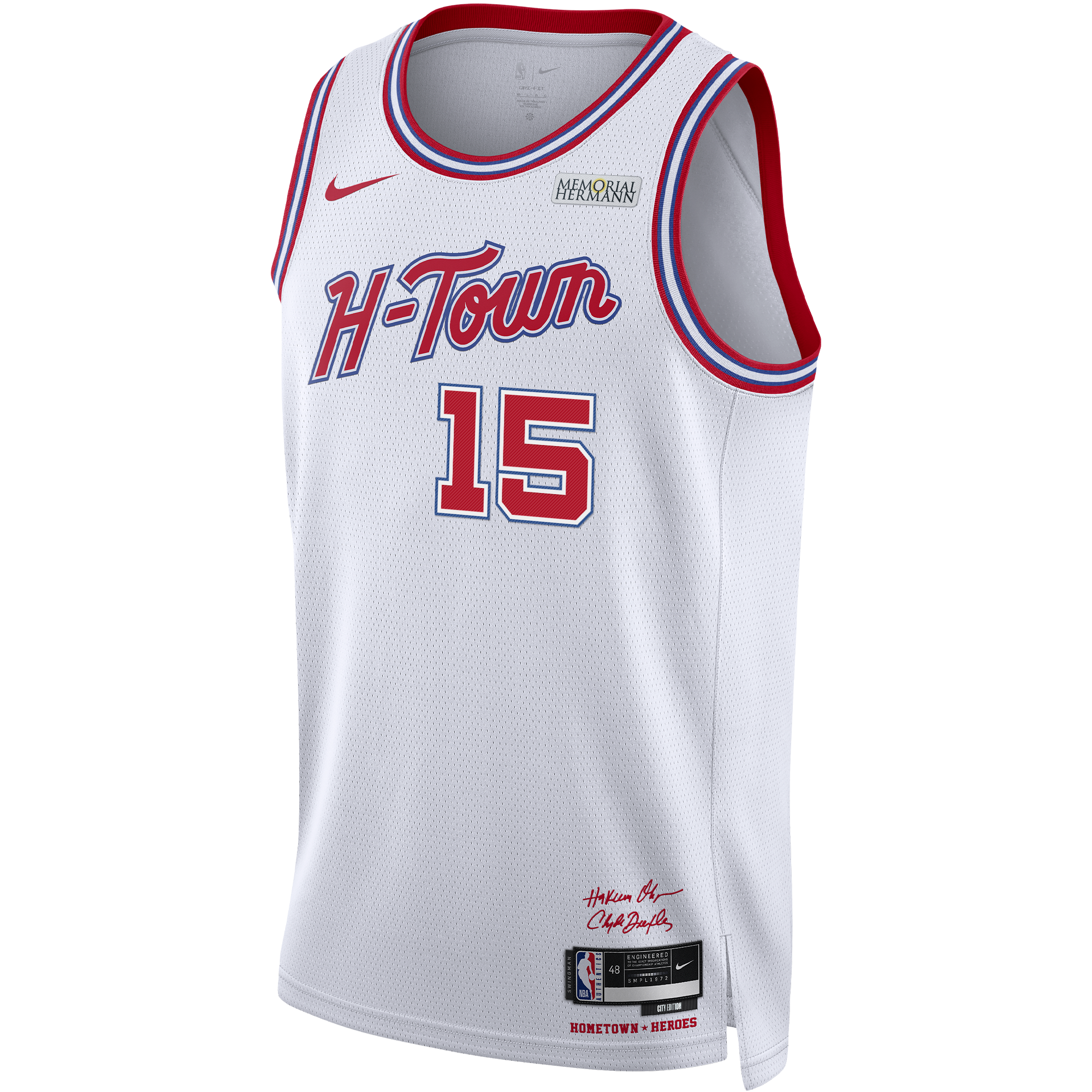 Men's Houston Rockets Nike Reed Sheppard City Edition Swingman Jersey