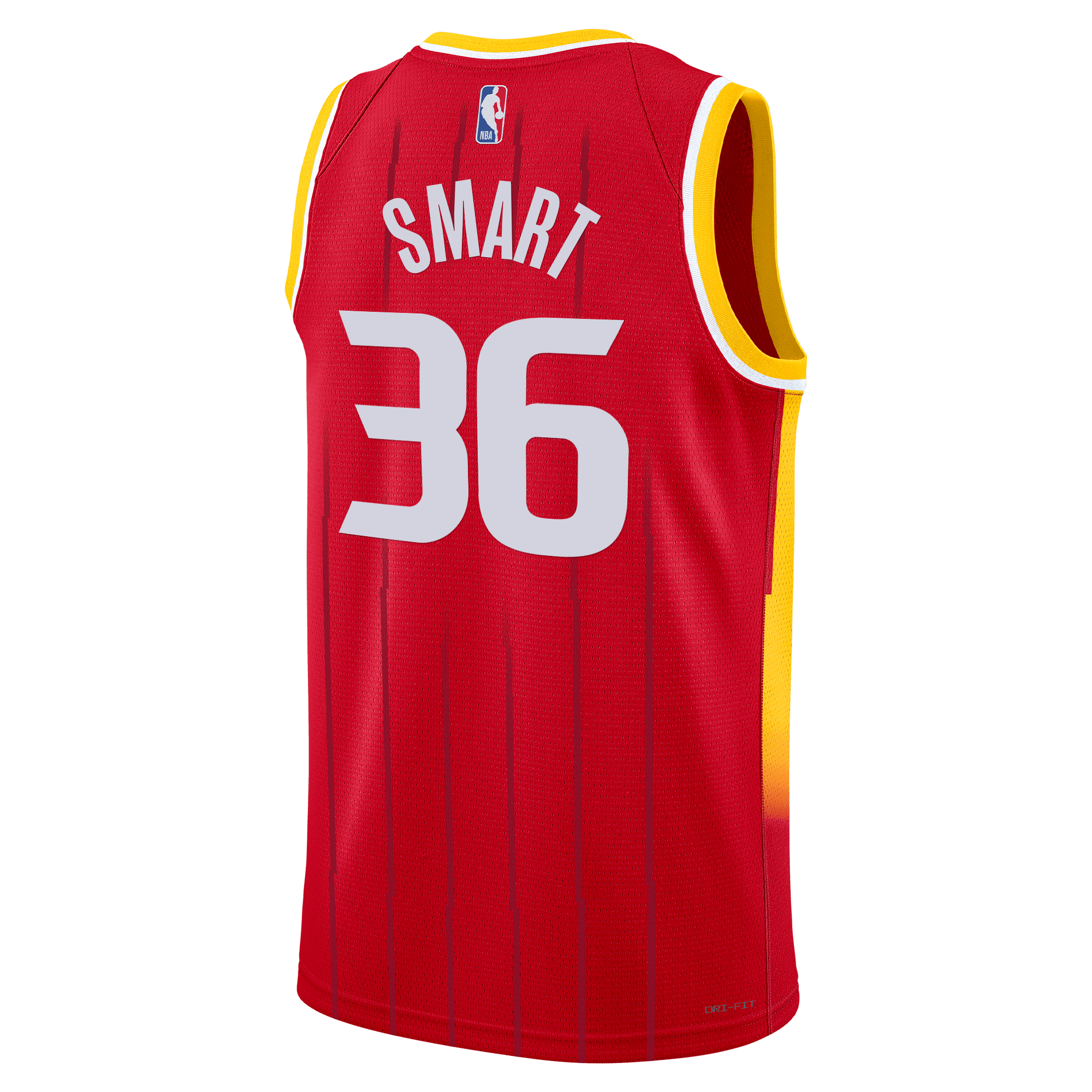 Men's Houston Rockets Marcus Smart Nike Icon Swingman Jersey-2