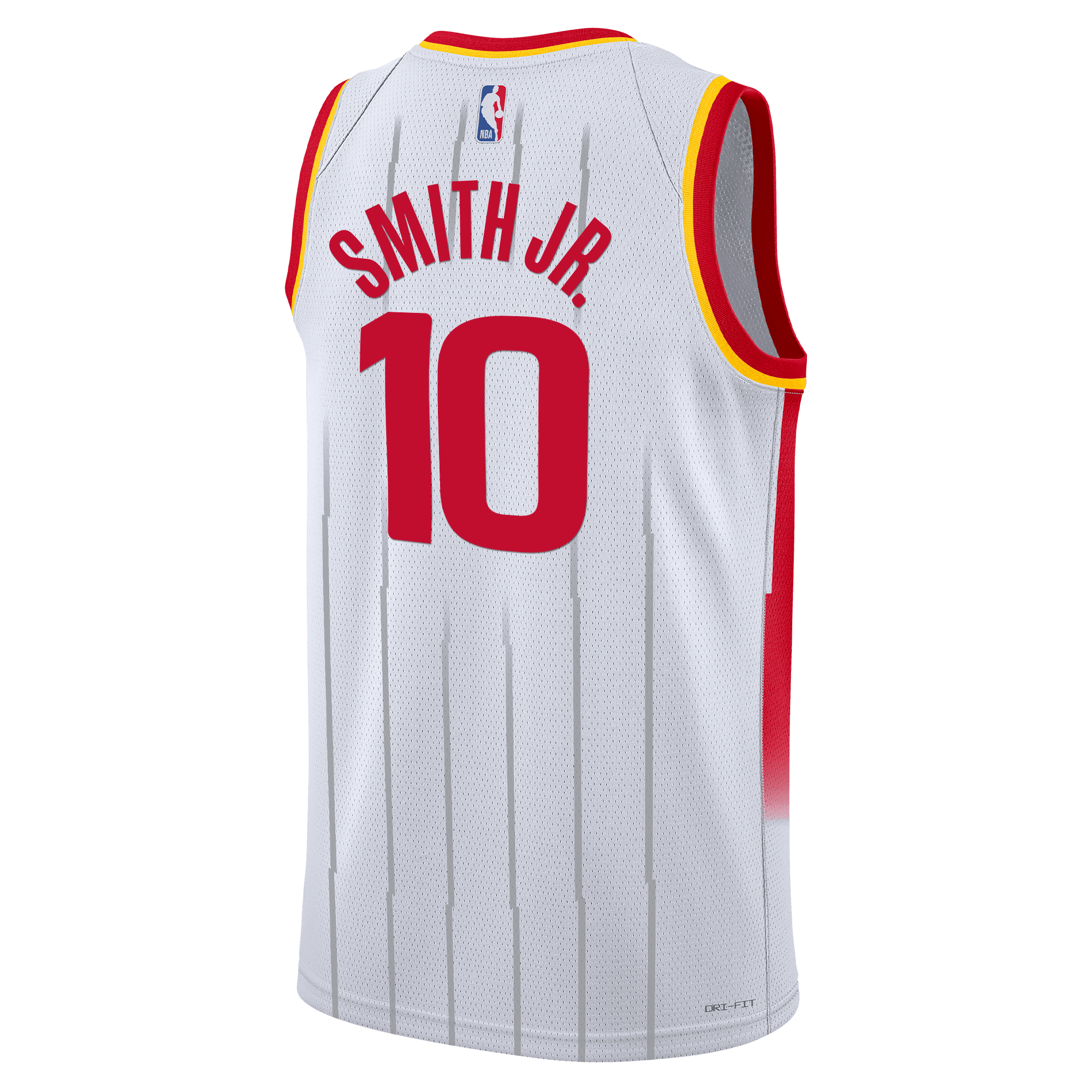 Men's Houston Rockets Jabari Smith Jr. Nike Association Swingman Jersey-2