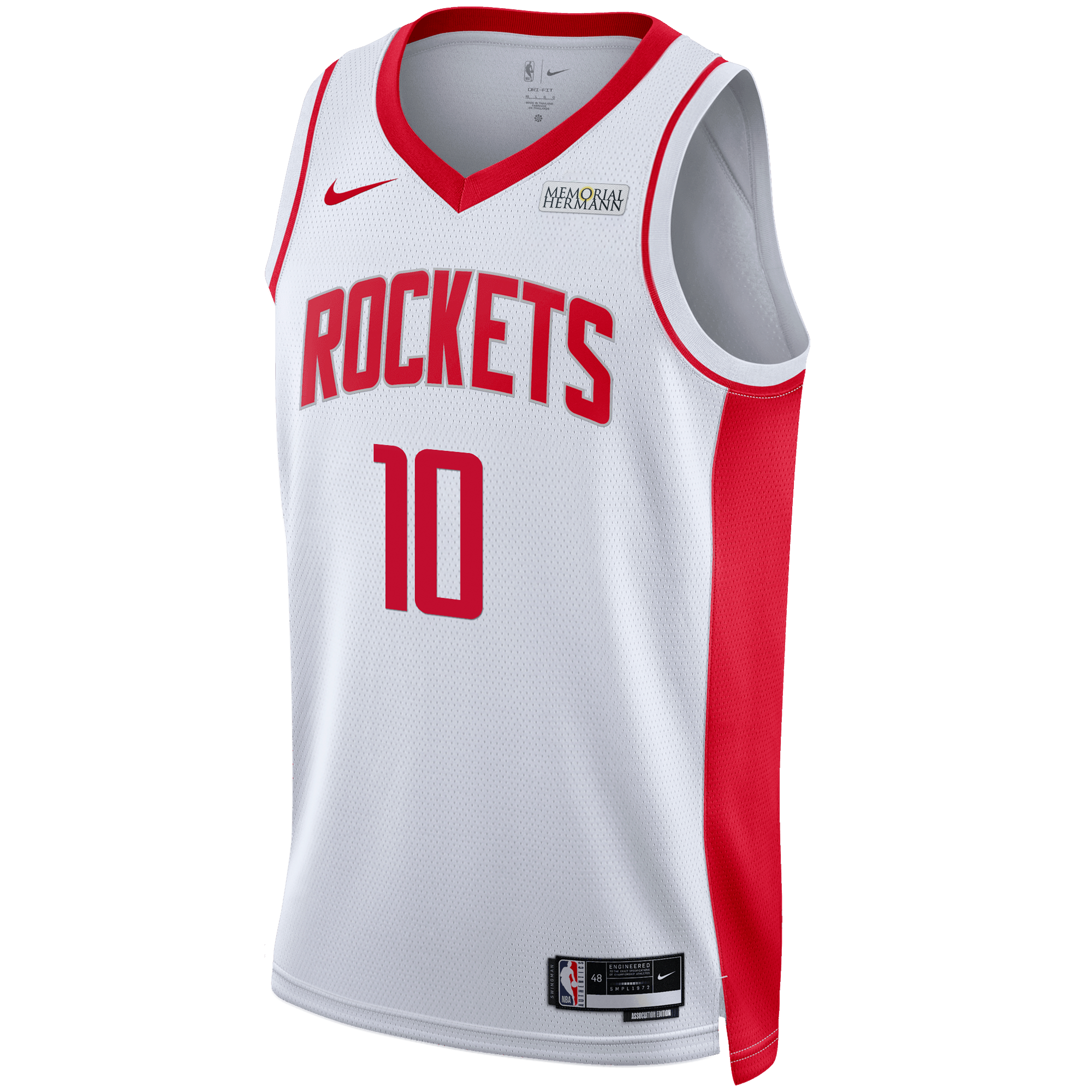 Men's Houston Rockets Nike Jabari Smith Jr. Association Edition Swingman Jersey