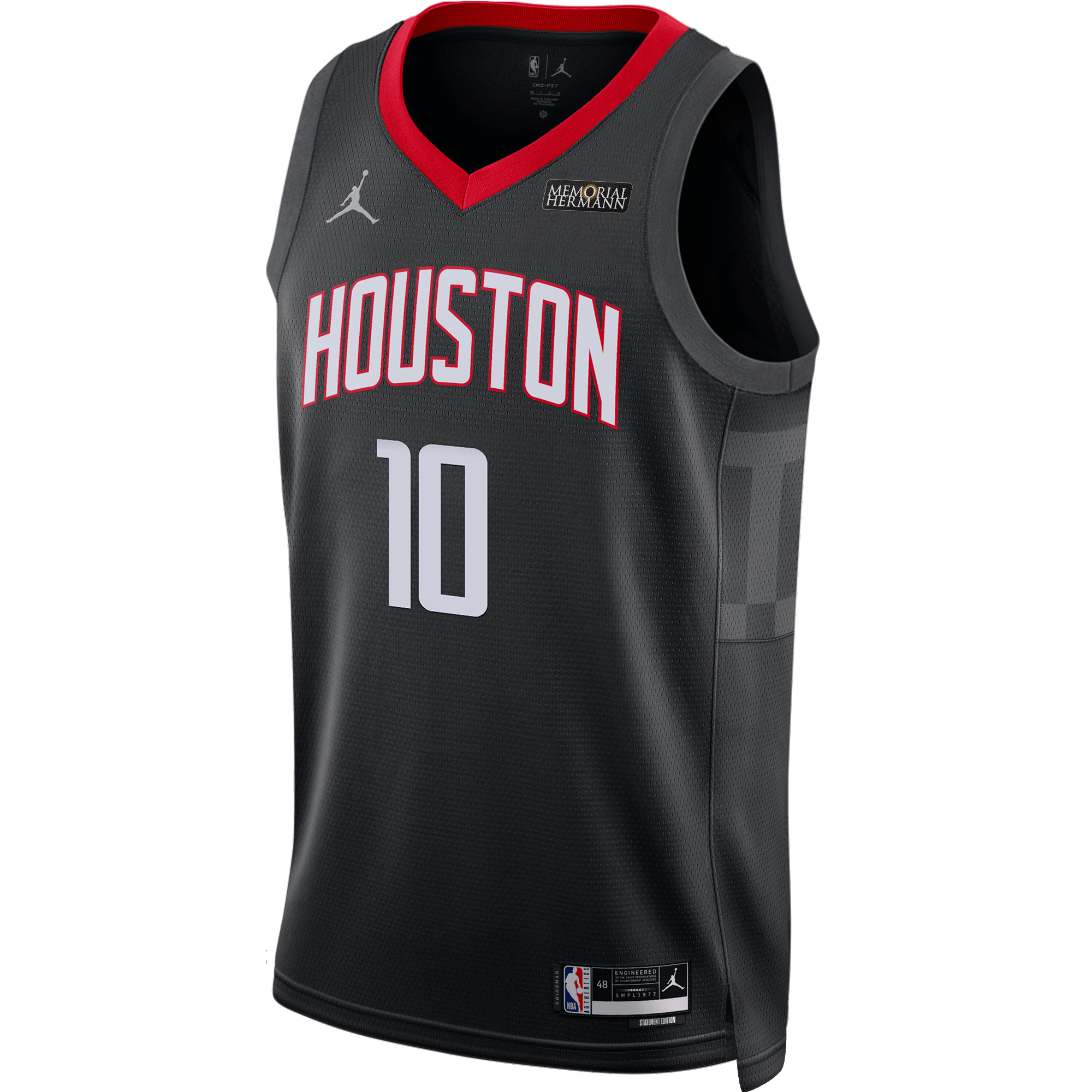 Men's Houston Rockets Jordan Brand Jabari Smith Jr. Statement Edition Swingman Jersey