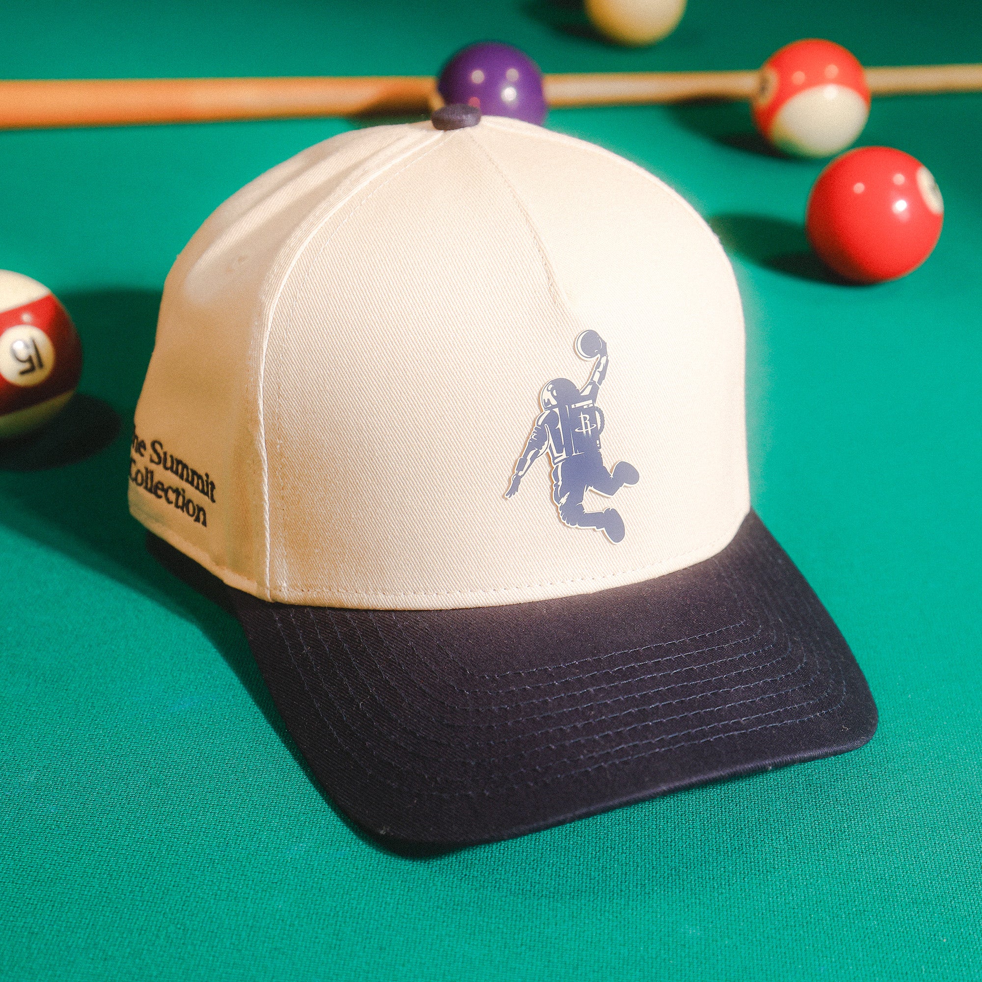 Men's Houston Rockets Summit Collection Dunkstronaut Retro Adjustable Cap