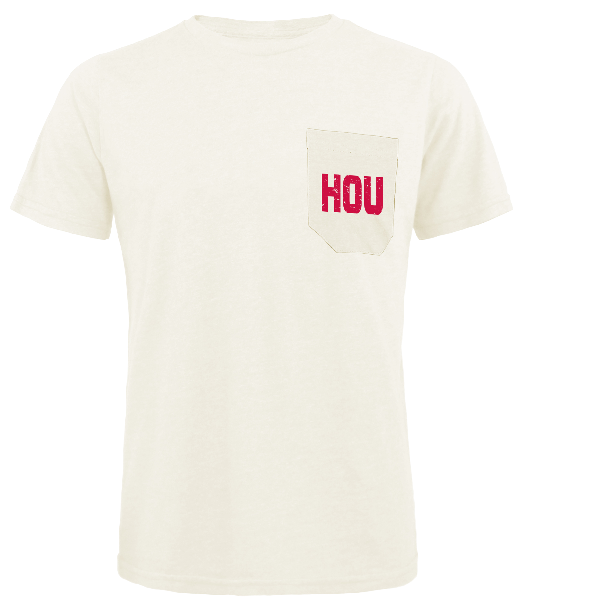 Men's Houston Rockets Majestic Athletic Club Pocket T-Shirt