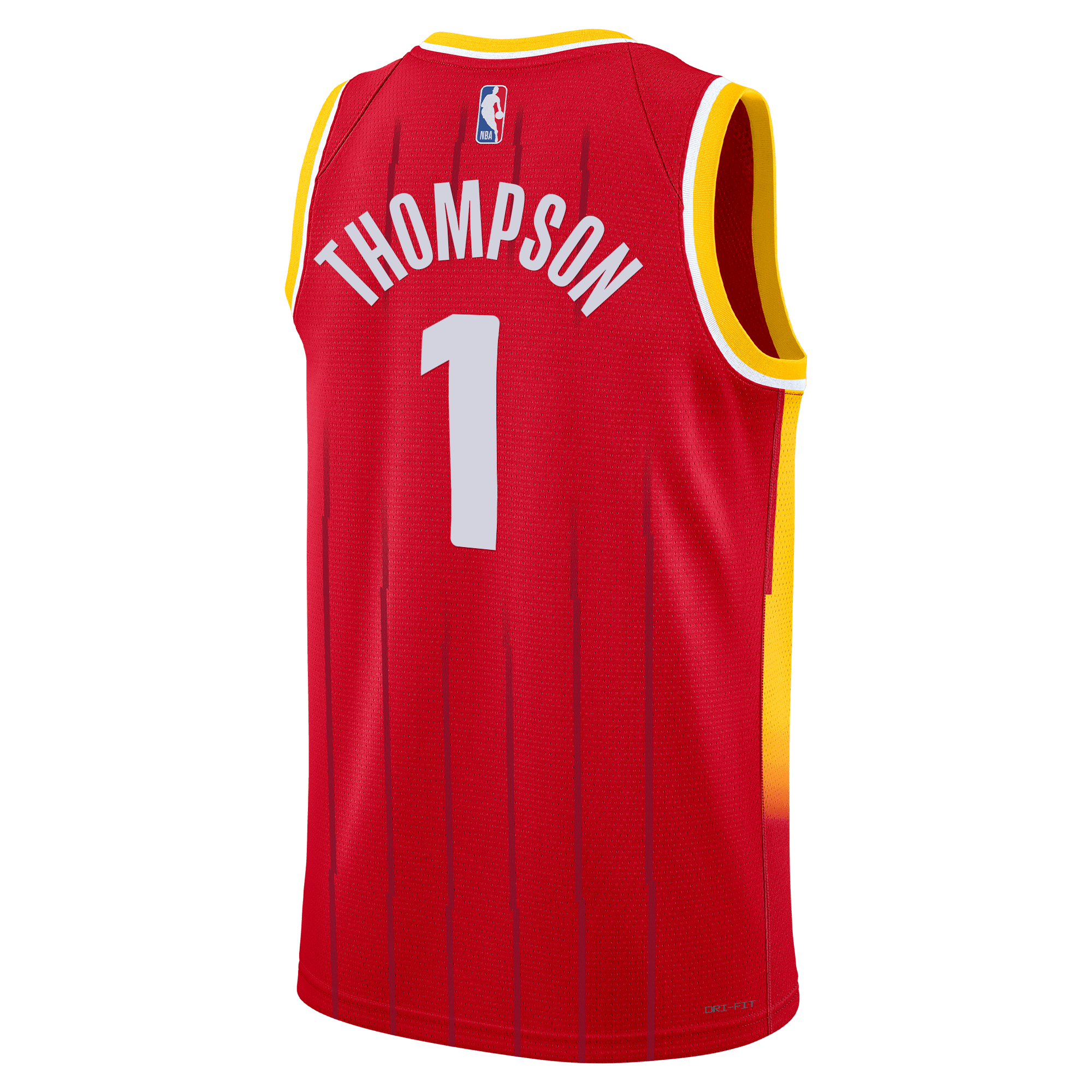 Youth Houston Rockets Amen Thompson Nike Icon Swingman Jersey-2