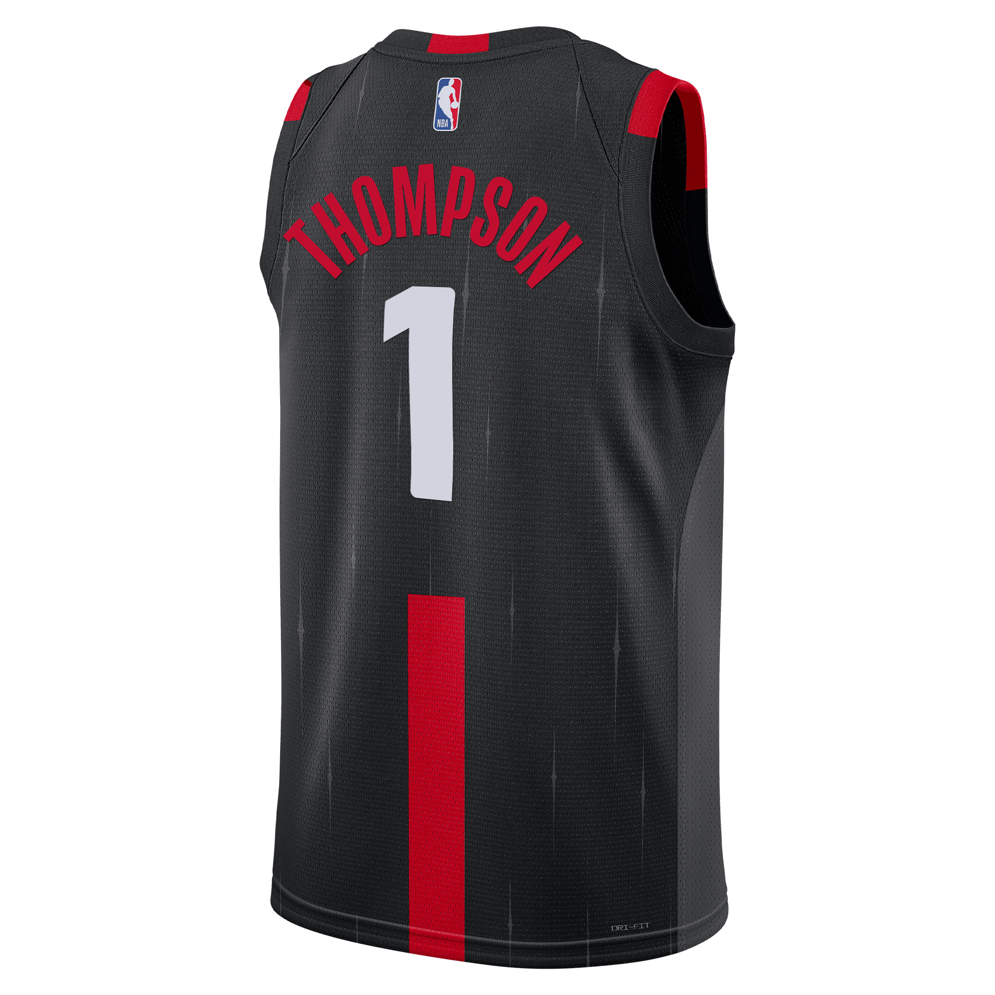 Youth Houston Rockets Amen Thompson Jordan Brand Statement Swingman Jersey-2