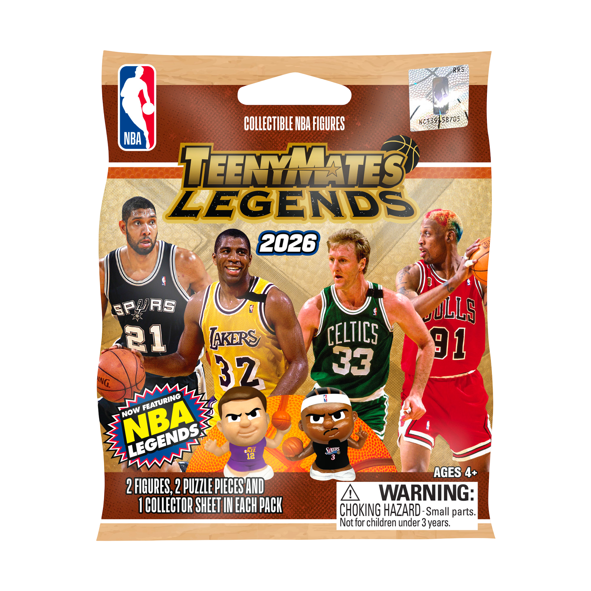 Houston Rockets Party Animal TeenyMates Legends Blind Pack