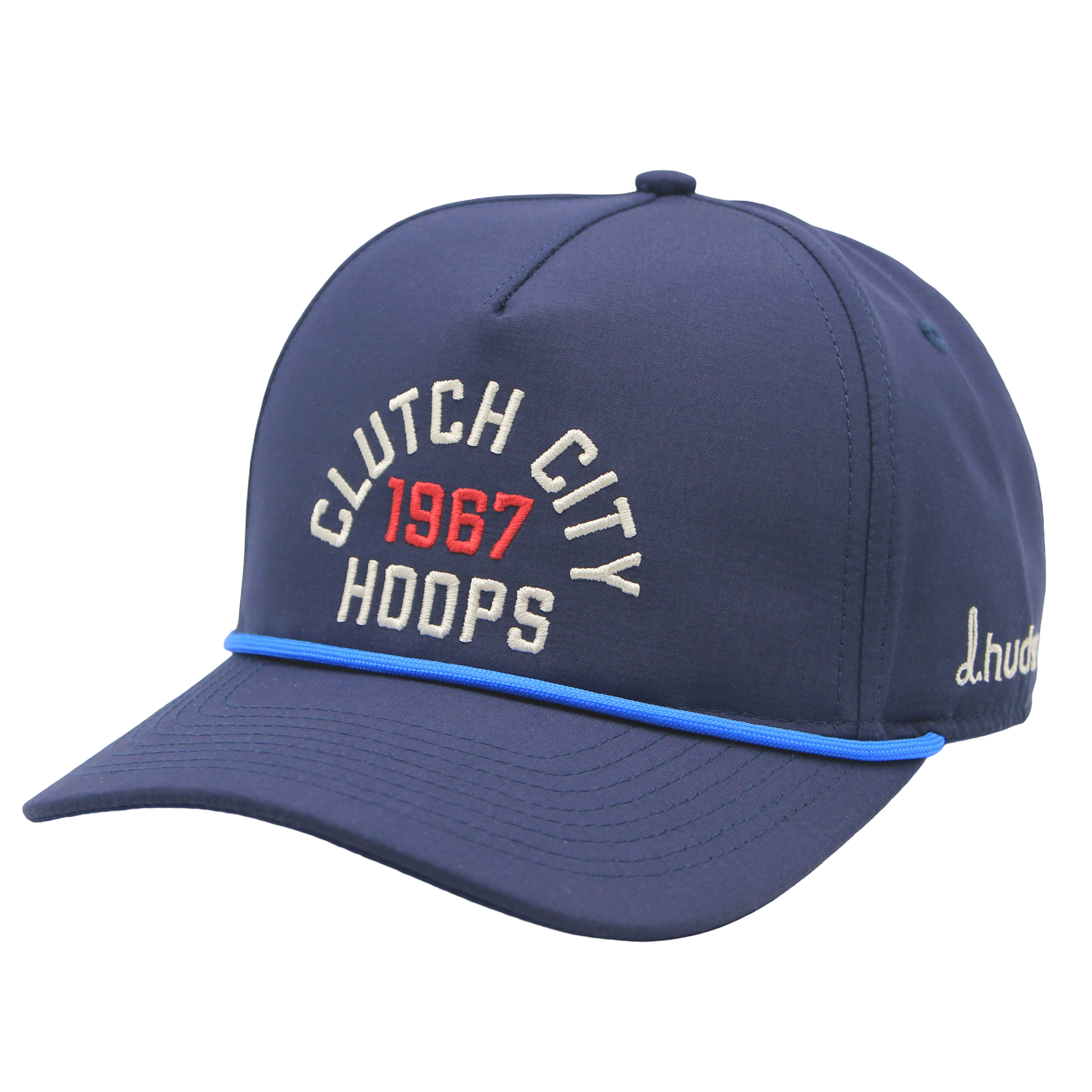 Men's Houston Rockets Summit Collection Clutch City Hoops Retro Adjustable Cap