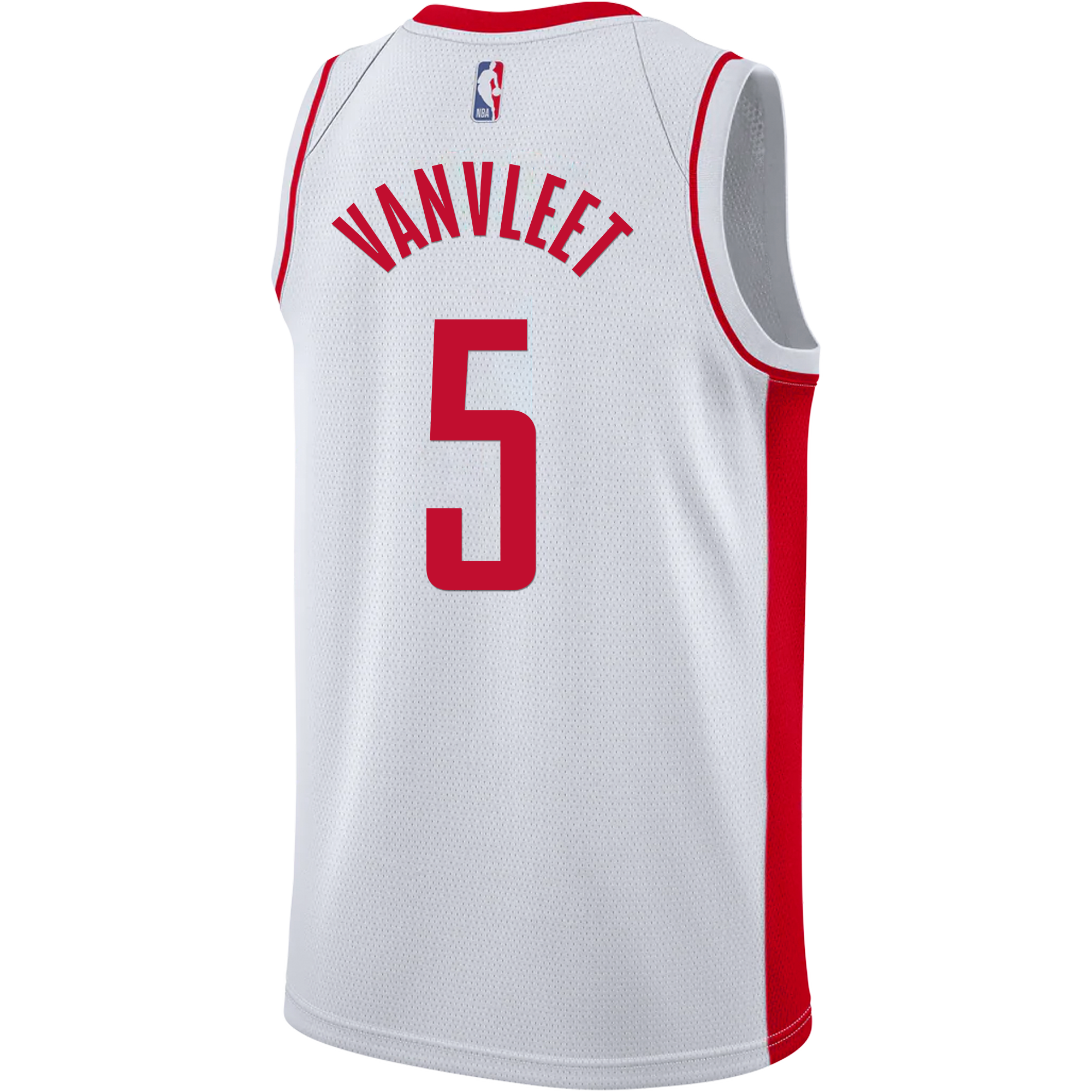 Men's Houston Rockets Nike Fred VanVleet Association Edition Swingman Jersey