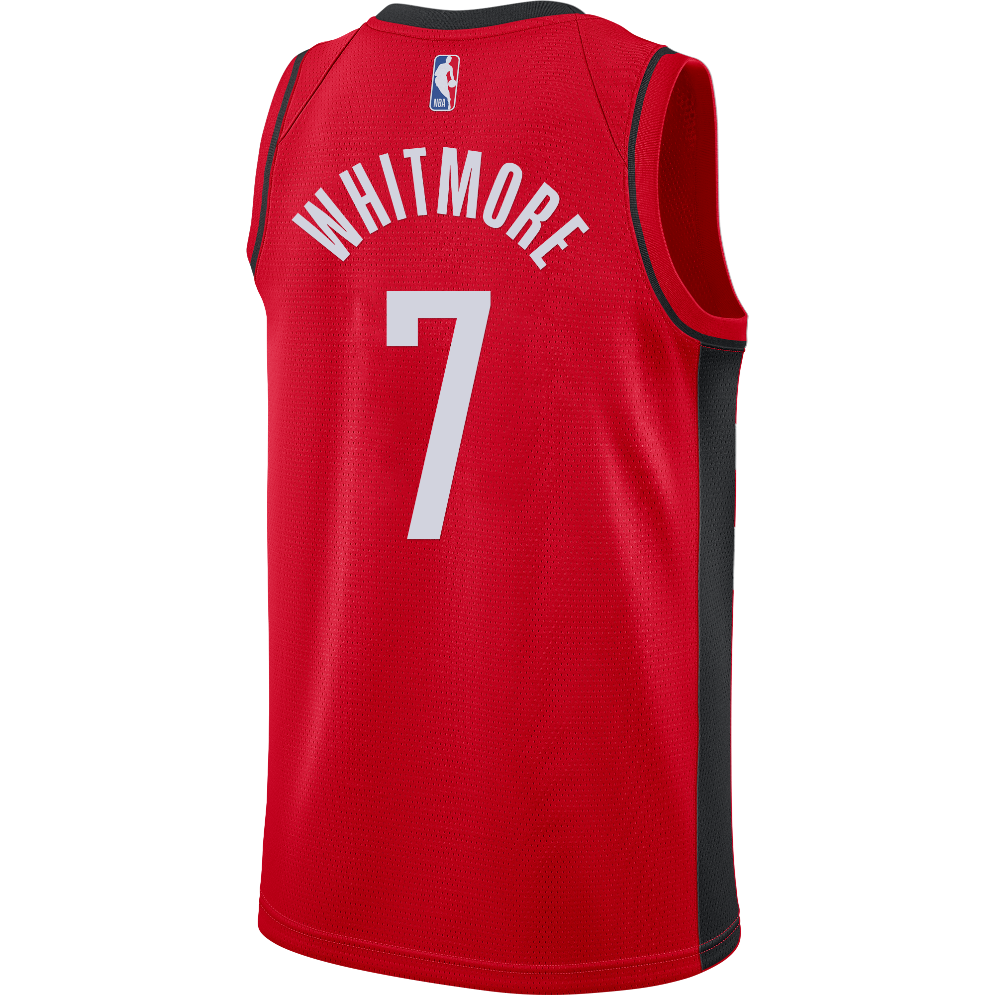 Youth Houston Rockets Nike Cam Whitmore Icon Edition Swingman Jersey