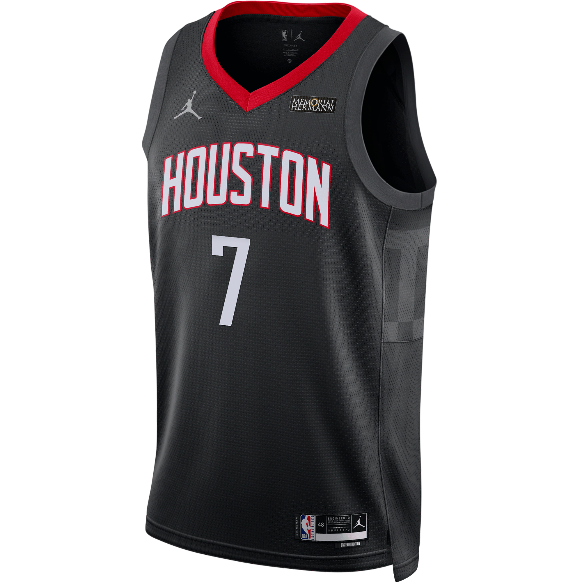 Men's Houston Rockets Jordan Brand Cam Whitmore Statement Edition Swingman Jersey