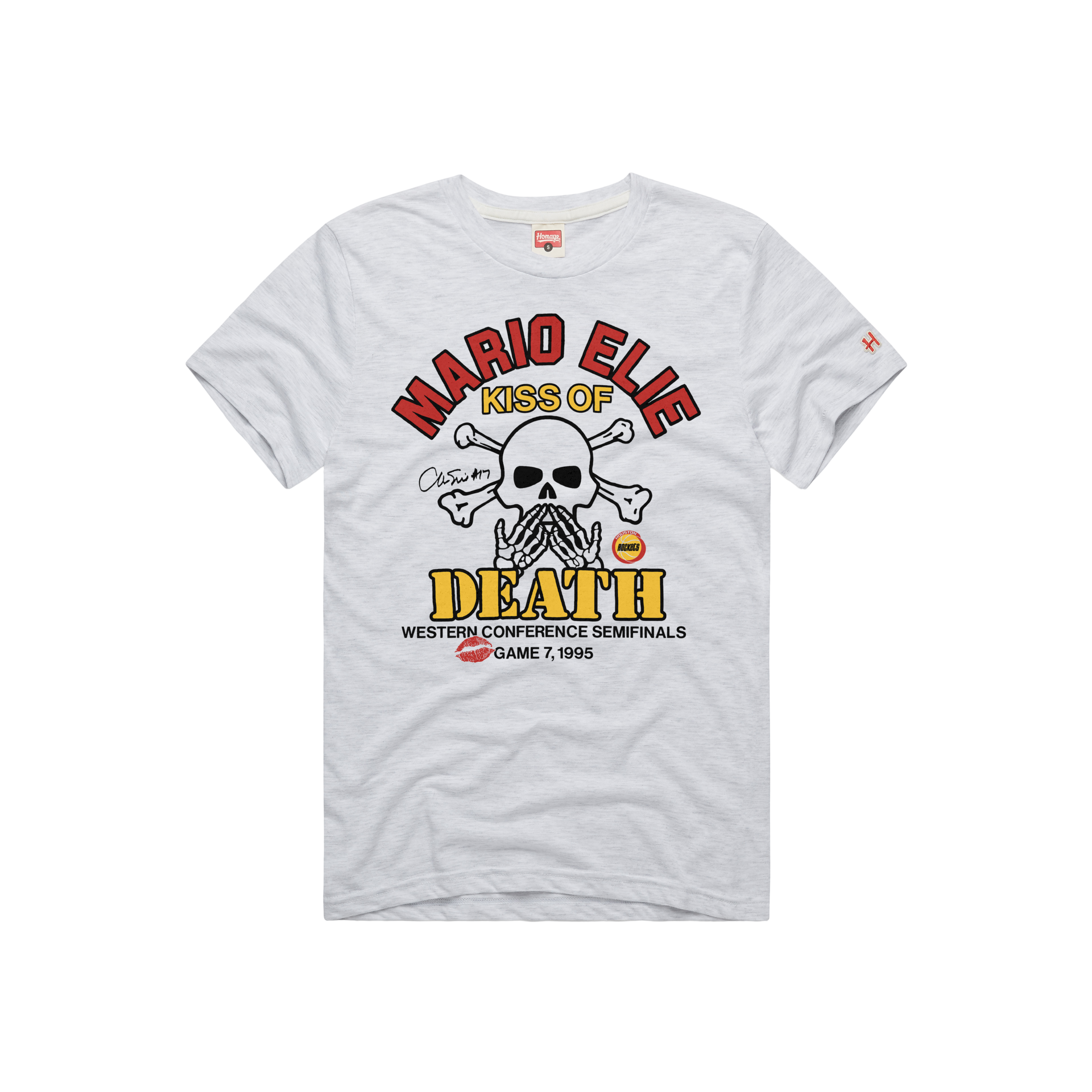 Men's Houston Rockets Homage HWC Kiss of Death T-Shirt