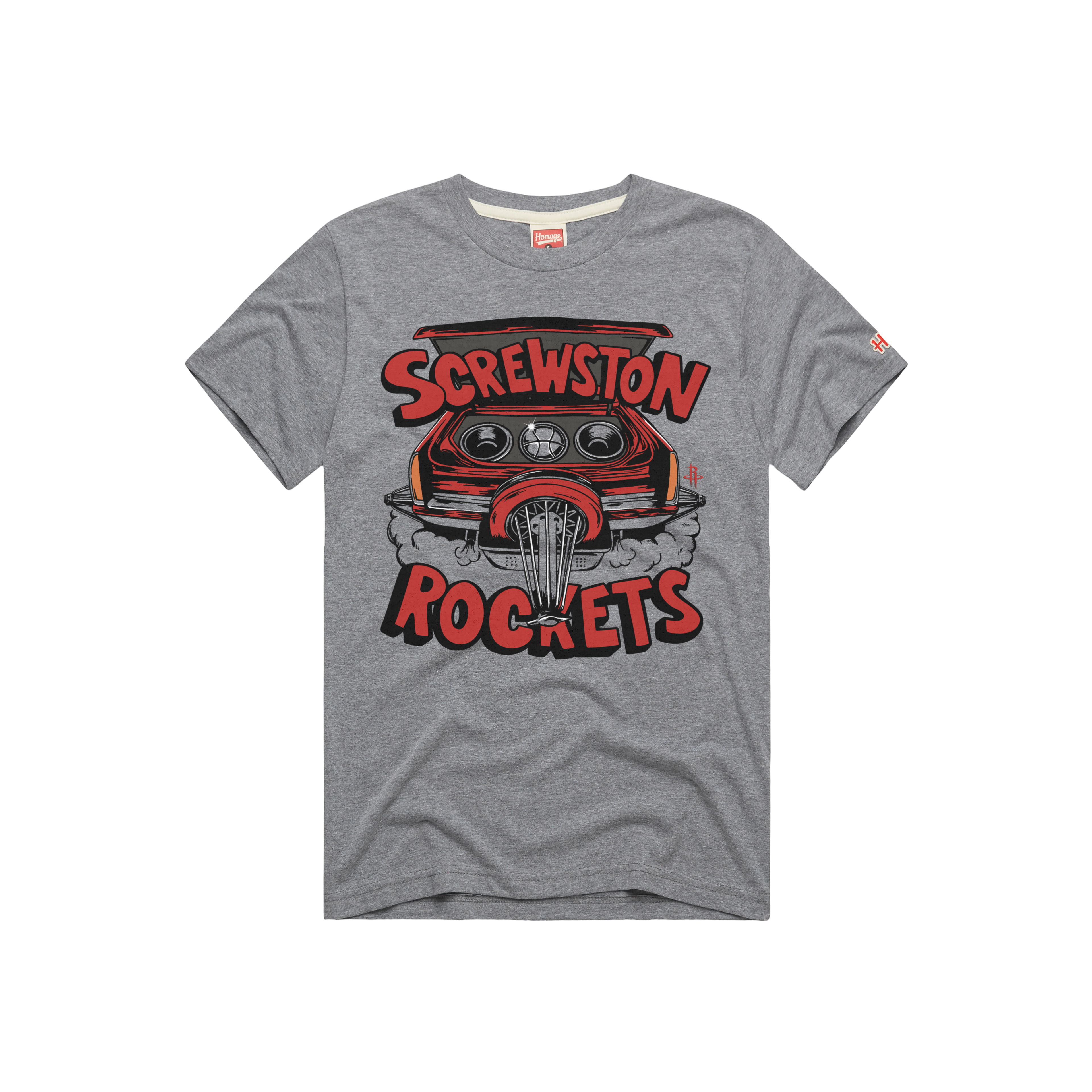 Men's Houston Rockets Homage Screwston T-Shirt