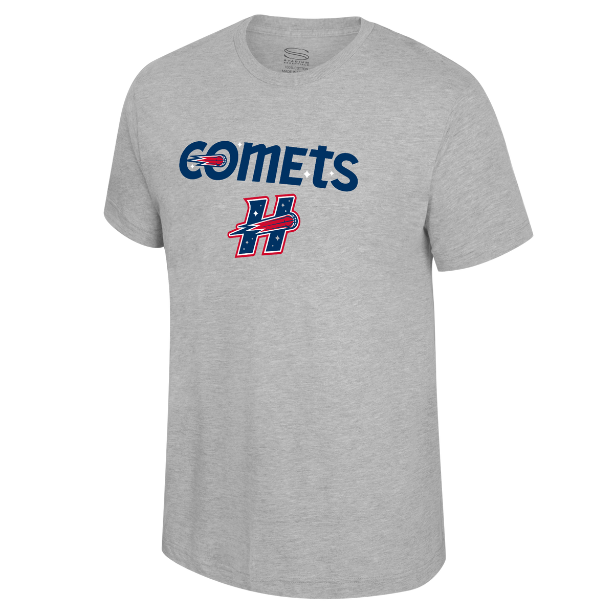 Adult Houston Comets Stadium Essentials T-Shirt-1