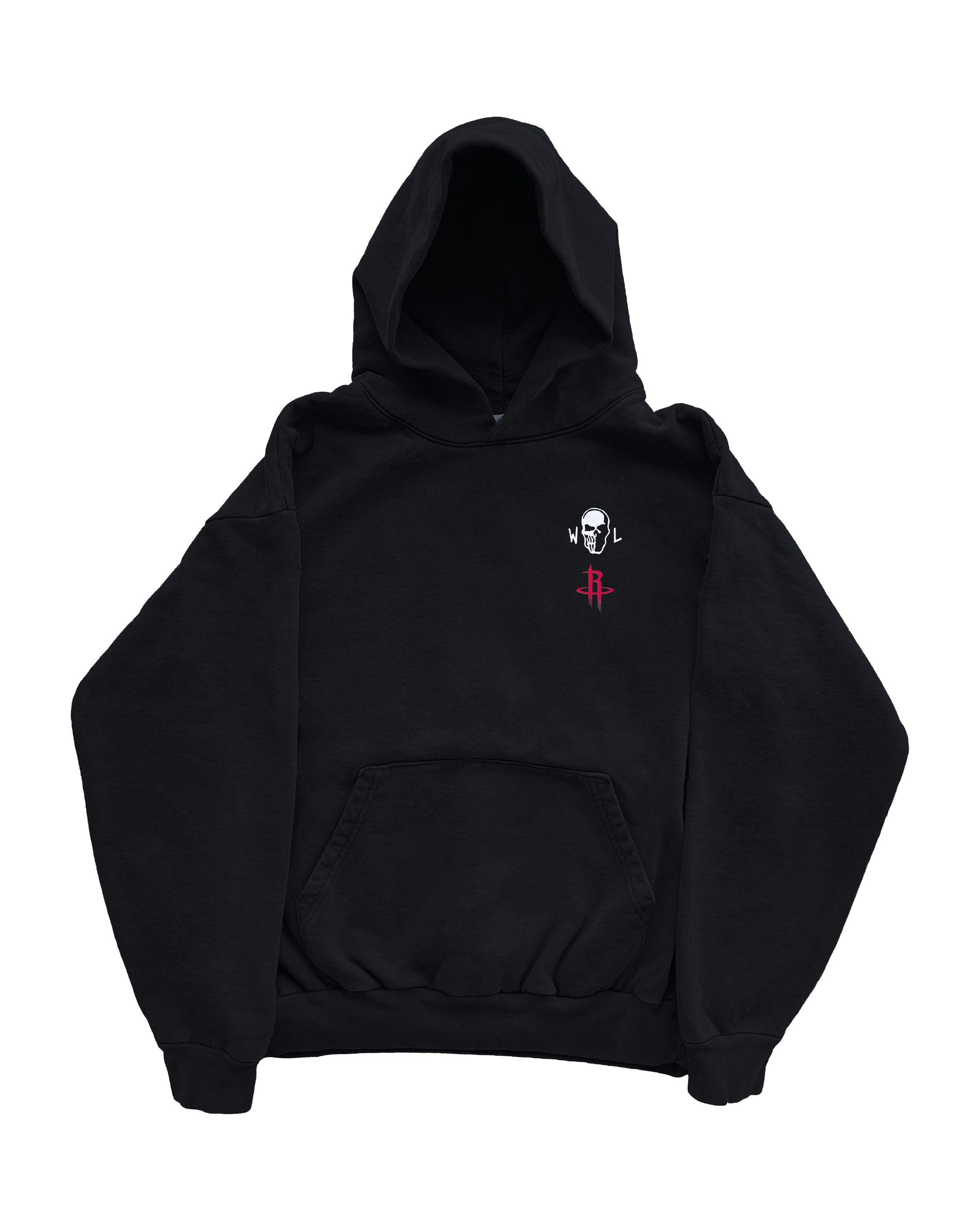 Men's Houston Rockets x Warren Lotas 2024-25 Black Hoodie