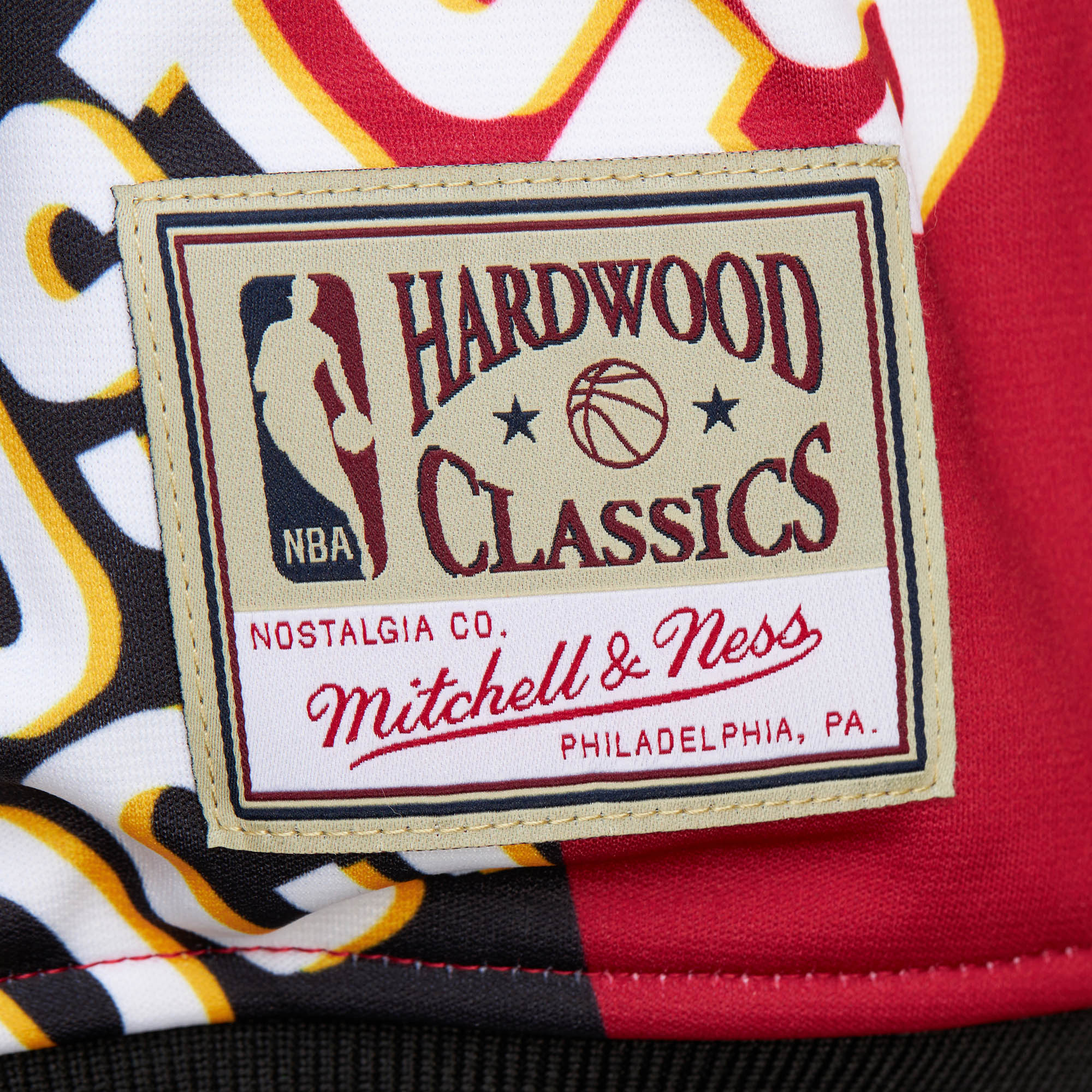 Houston rockets Mitchell and Ness on sale nostalgic hardwood classic jacket