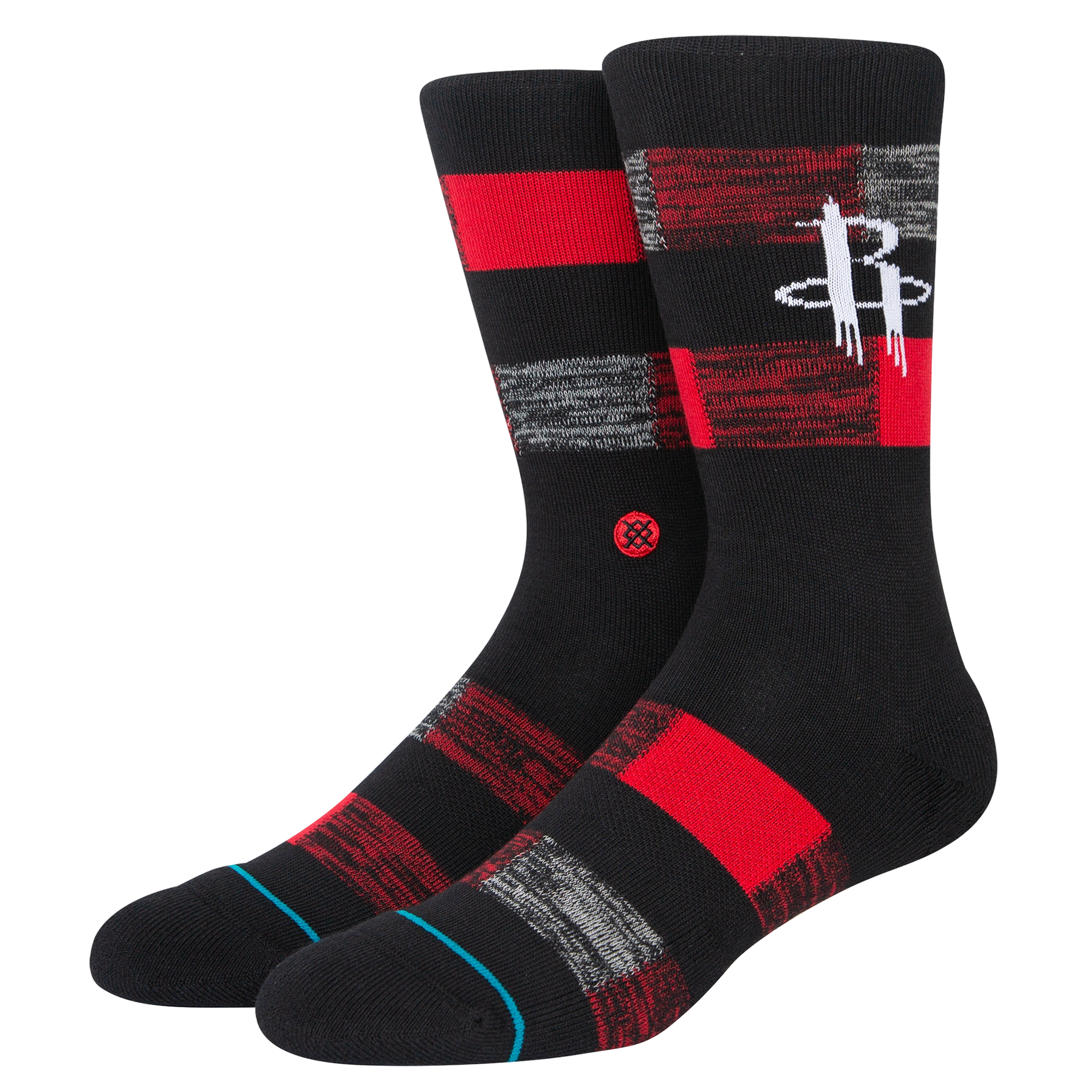 Houston Rockets Stance Cryptic Crew Socks