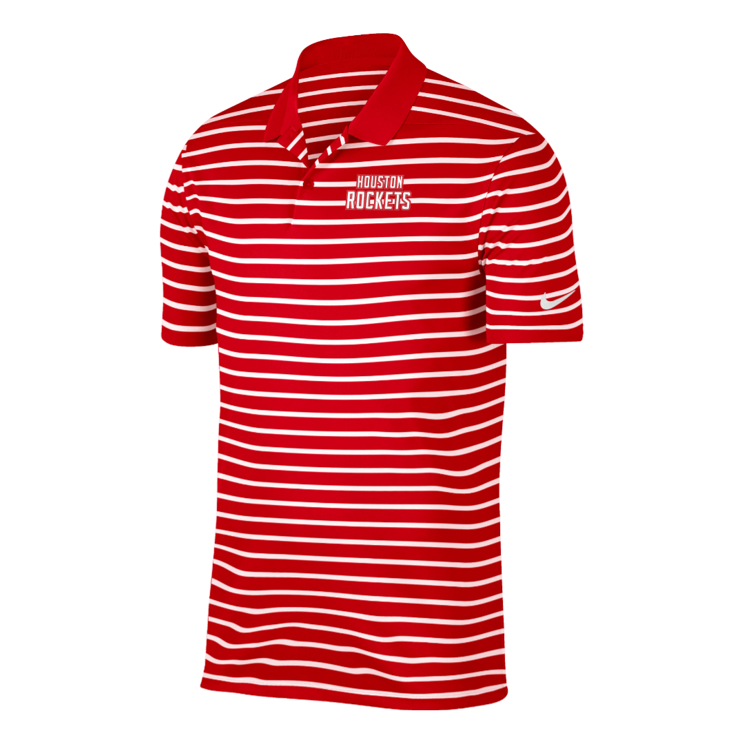 Men's Houston Rockets Nike Victory Stripe Polo