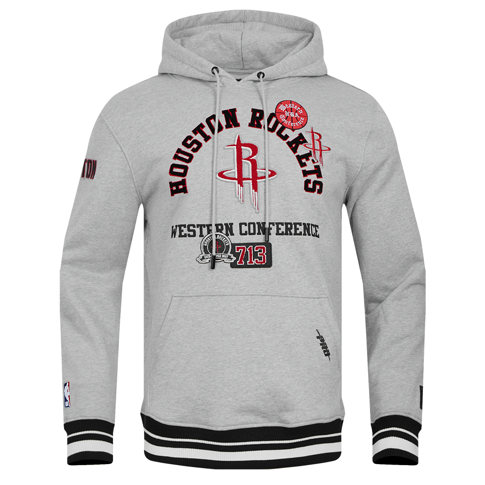 Men's Houston Rockets Pro Standard 713 Edition Rib Hoodie