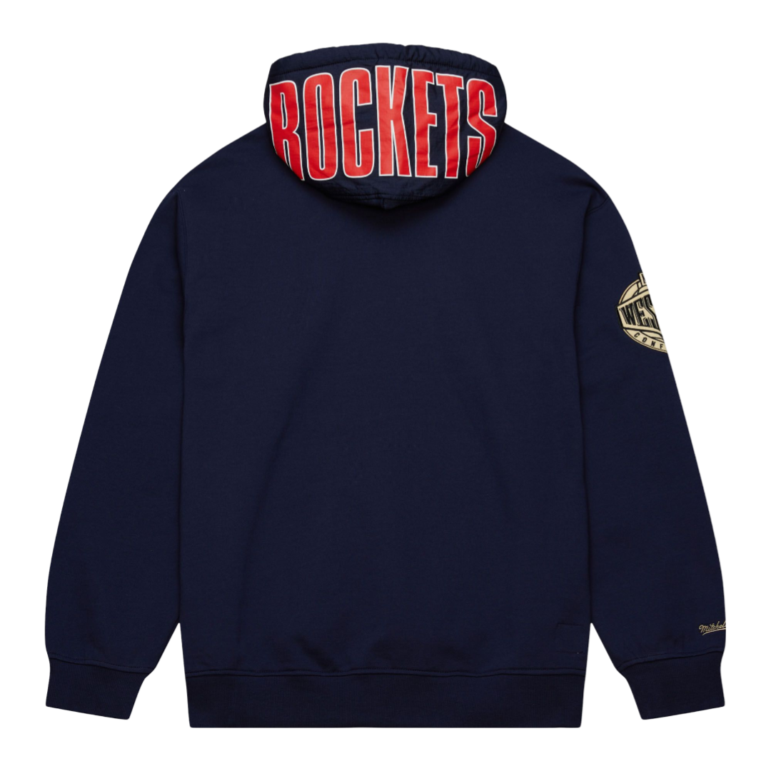 Men's Houston Rockets Mitchell & Ness HWC Team OG 2.0 Fleece Hoodie