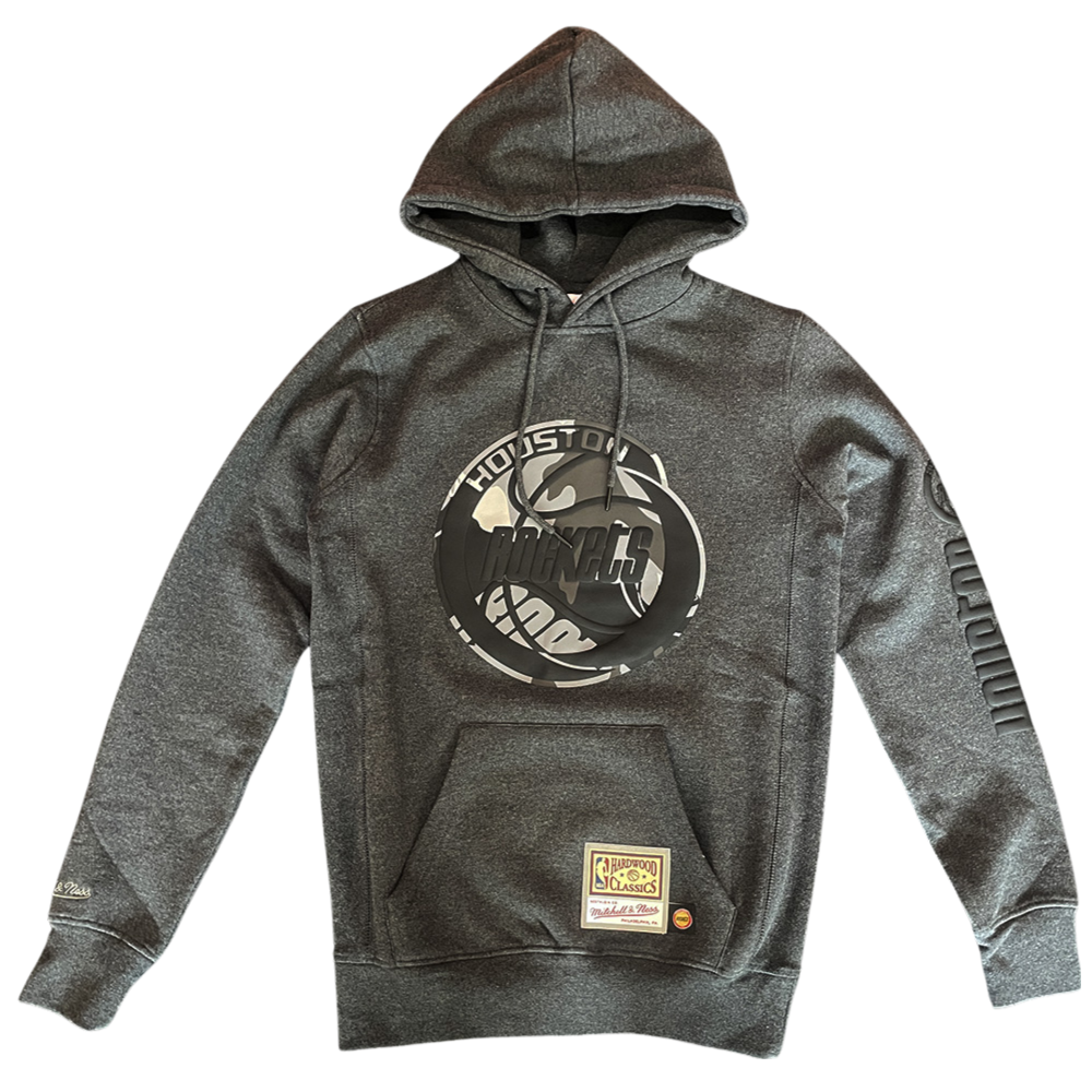 Men's Houston Rockets Mitchell & Ness HWC Ghost Camo Hoodie