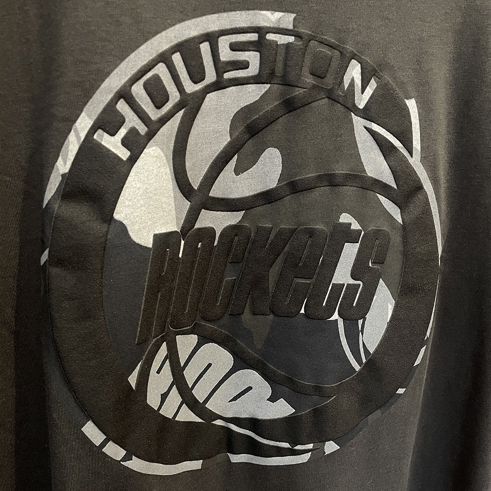 Men's Houston Rockets Mitchell & Ness HWC Ghost Camo T-Shirt