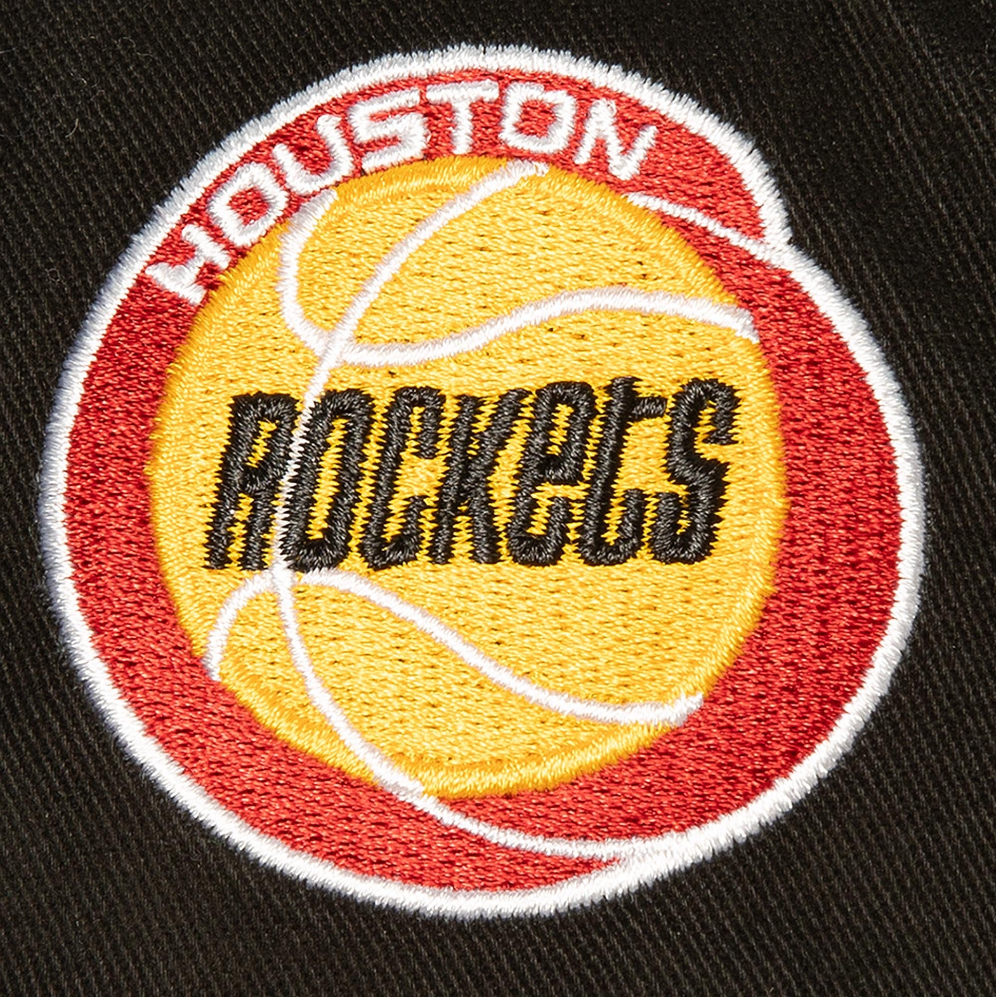 Men's Houston Rockets Mitchell & Ness HWC Brush Past Ya Adjustable Cap