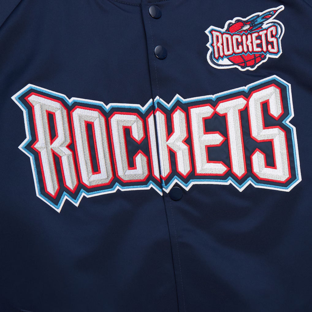Men's Houston Rockets Mitchell & Ness HWC 1995-96 Satin Jacket