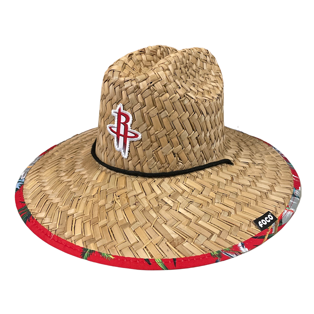 Men's Houston Rockets FoCo Straw Hat