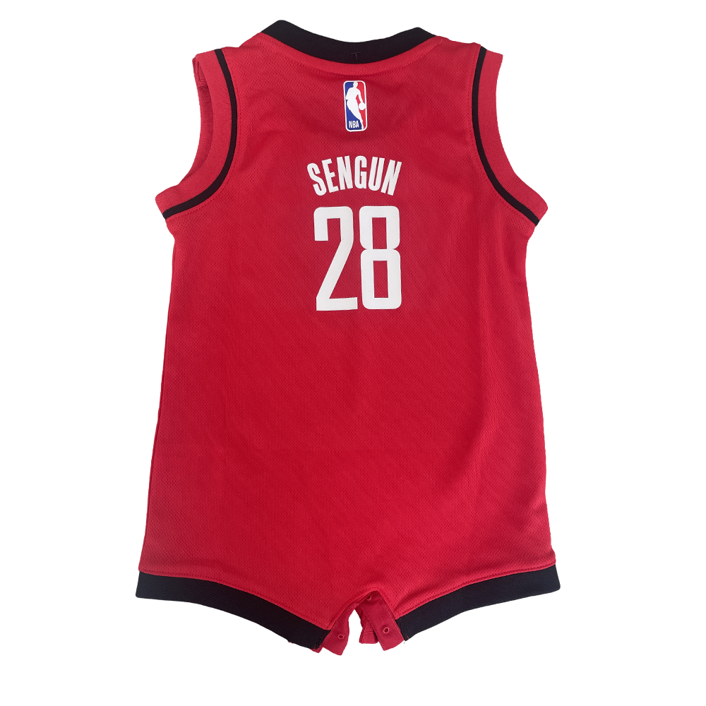 Infant Houston Rockets Nike Alperen Sengun Icon Edition Onesie Jersey