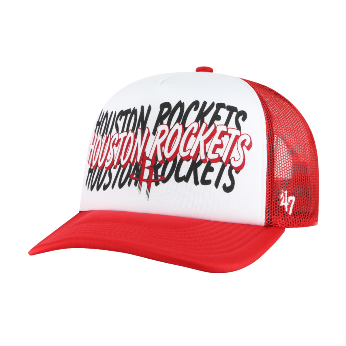 Men's Houston Rockets '47 Trilogy Trucker Cap