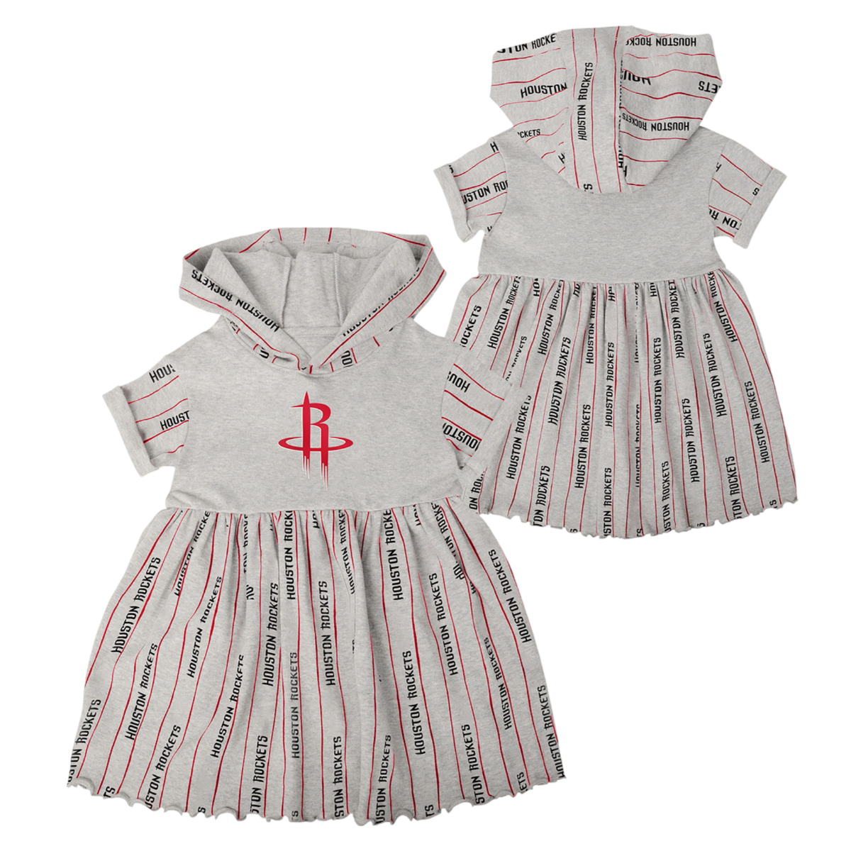 Toddler Girls Houston Rockets Triple-Double Dress