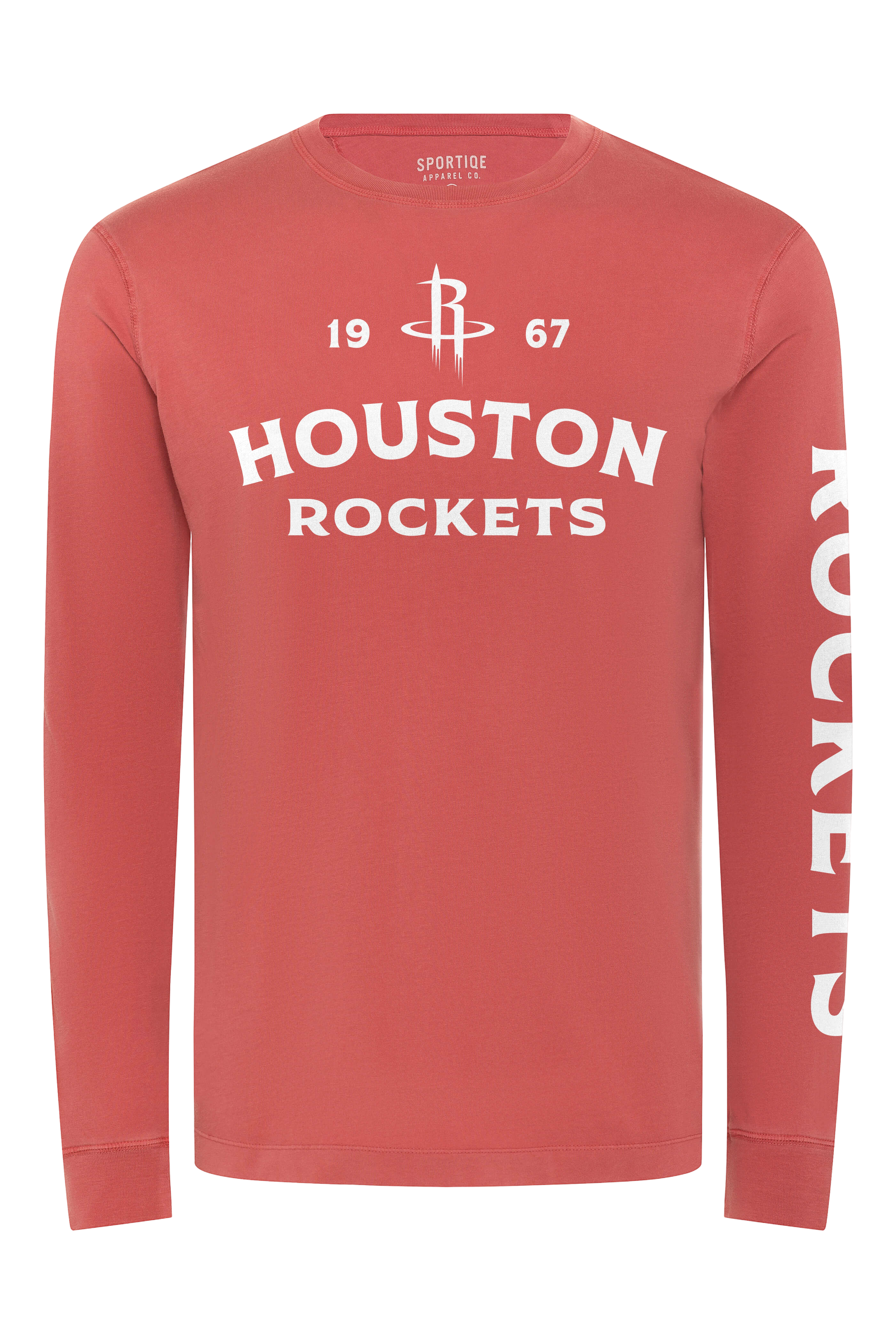 Men's Houston Rockets Sportiqe Mohave Long-Sleeve T-Shirt